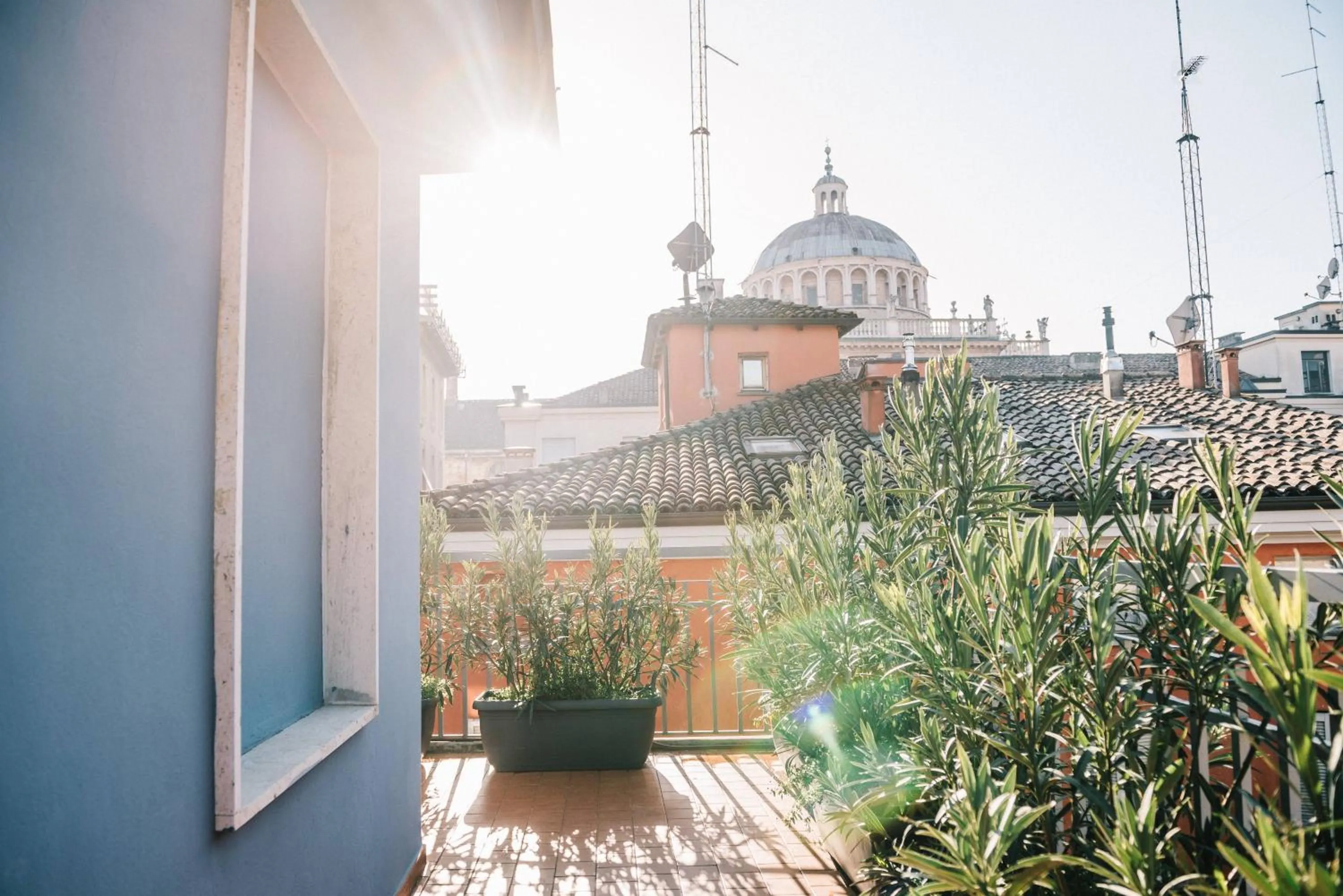 Balcony/Terrace in Hotel Torino