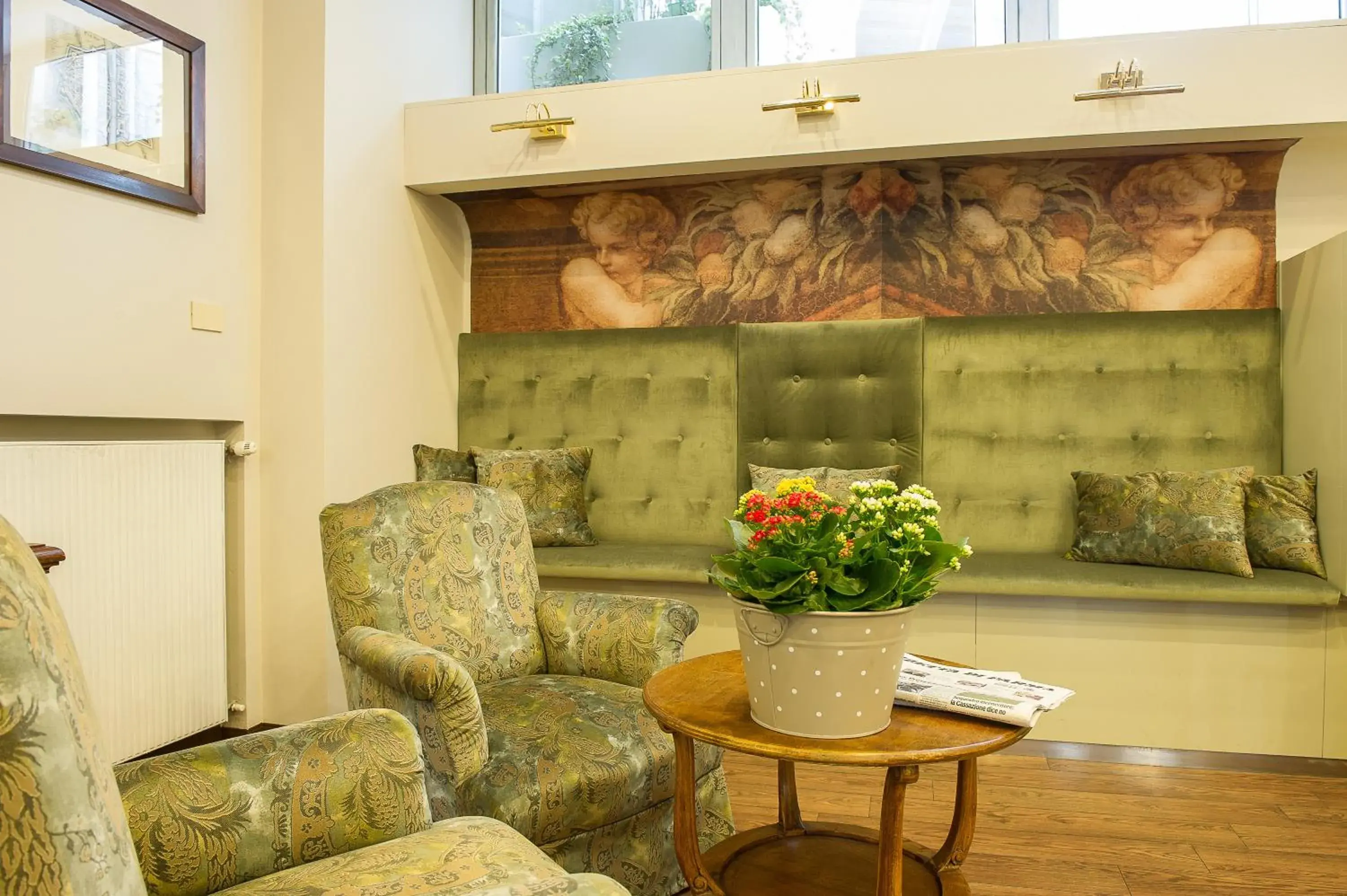 Lobby or reception in Hotel Torino Lobby or reception in Hotel Torino