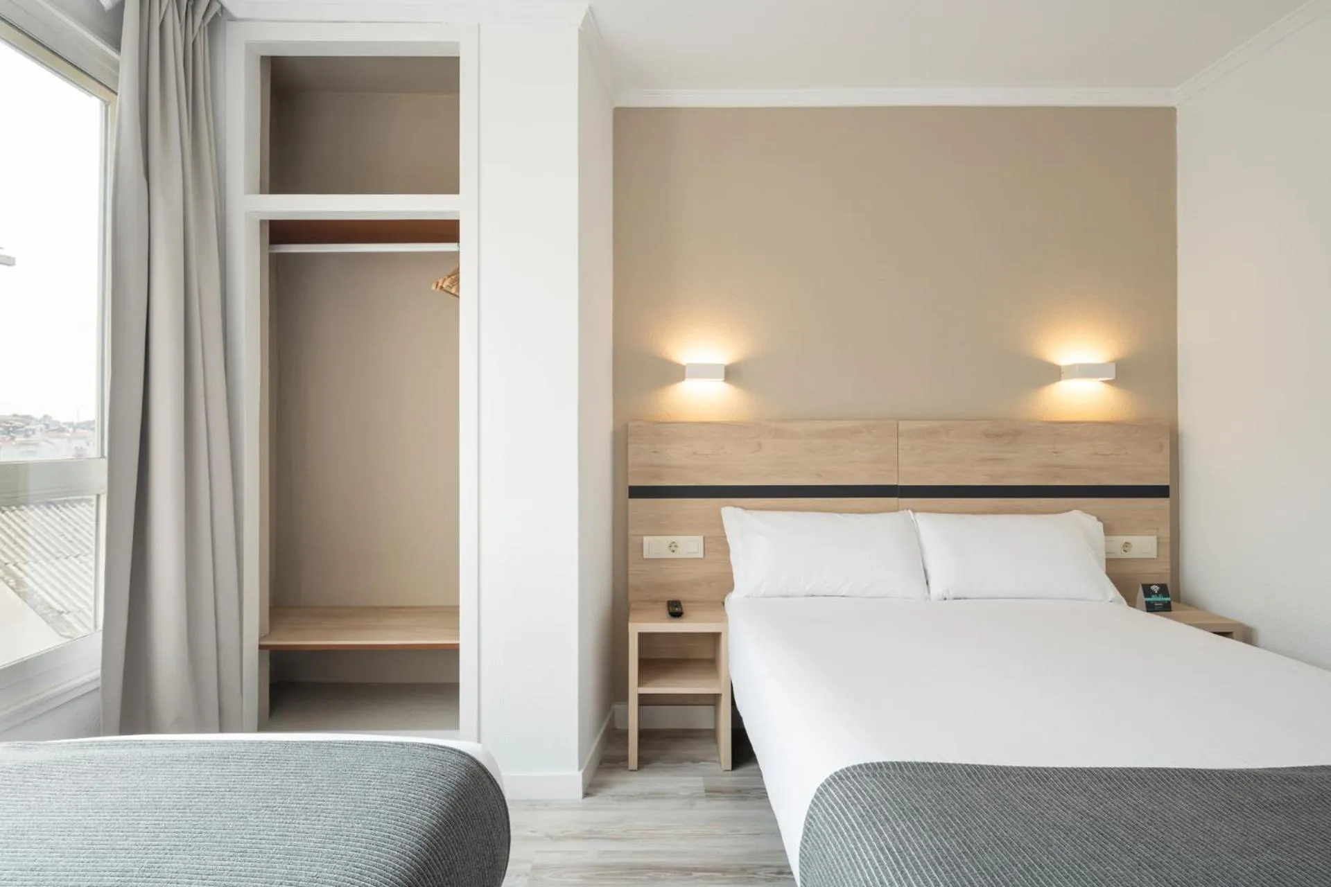 Bed in Hotel Alda Camiño Inglés