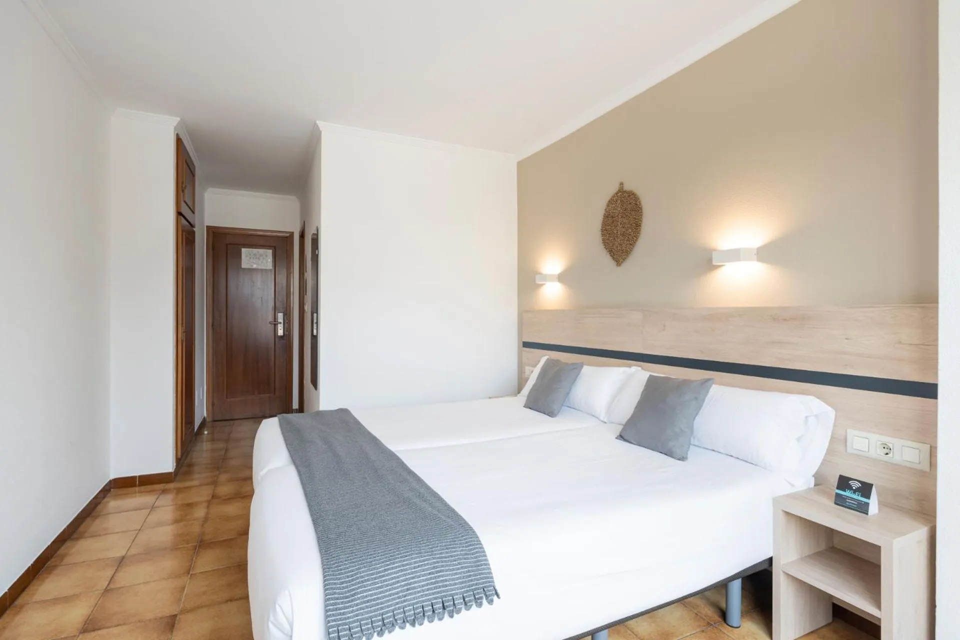 Bed in Hotel Alda Camiño Inglés