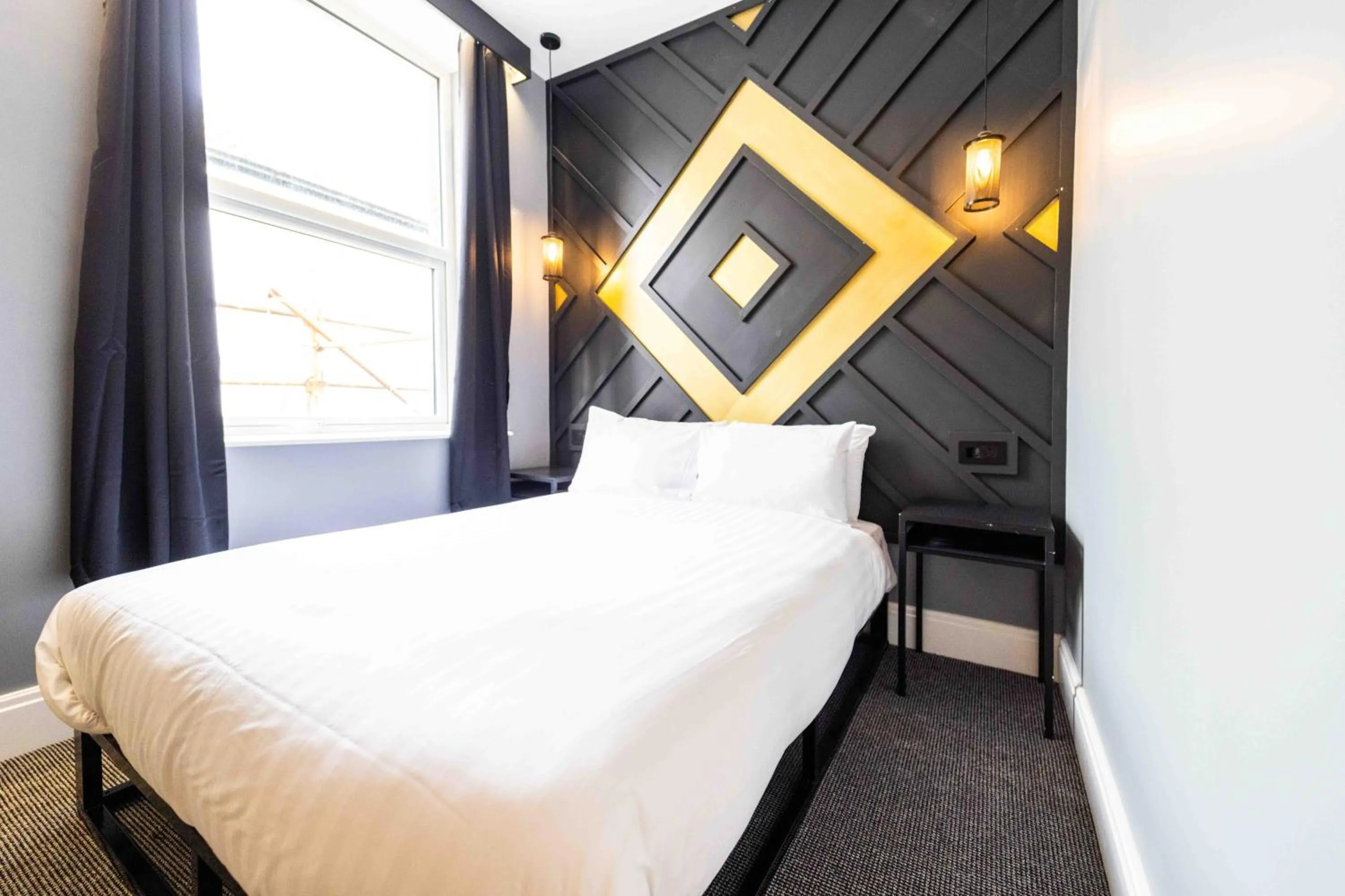 Bedroom, Bed in The Luxury Penthouse by Sasco Apartments