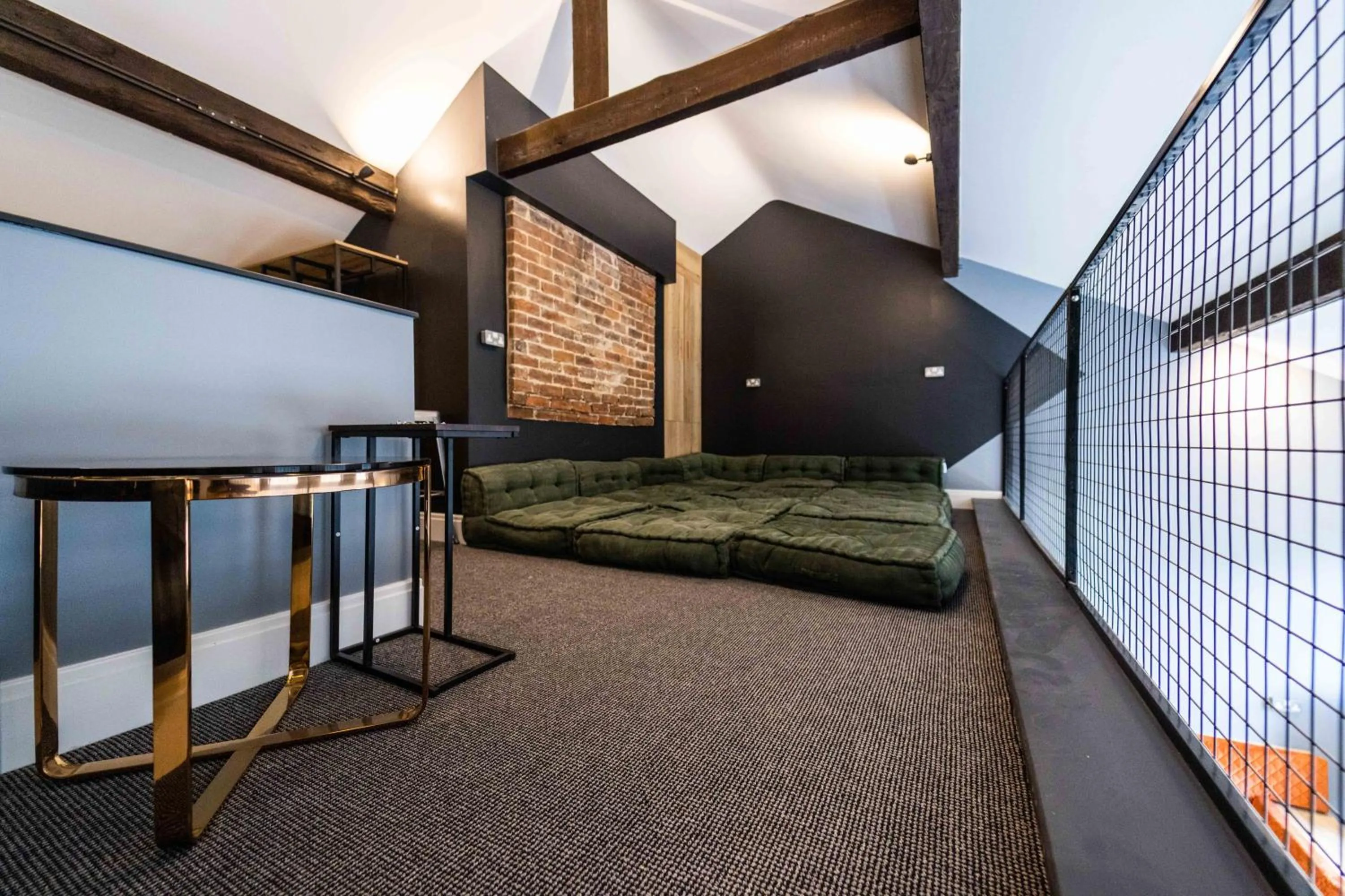 Bedroom, Bed in The Luxury Penthouse by Sasco Apartments