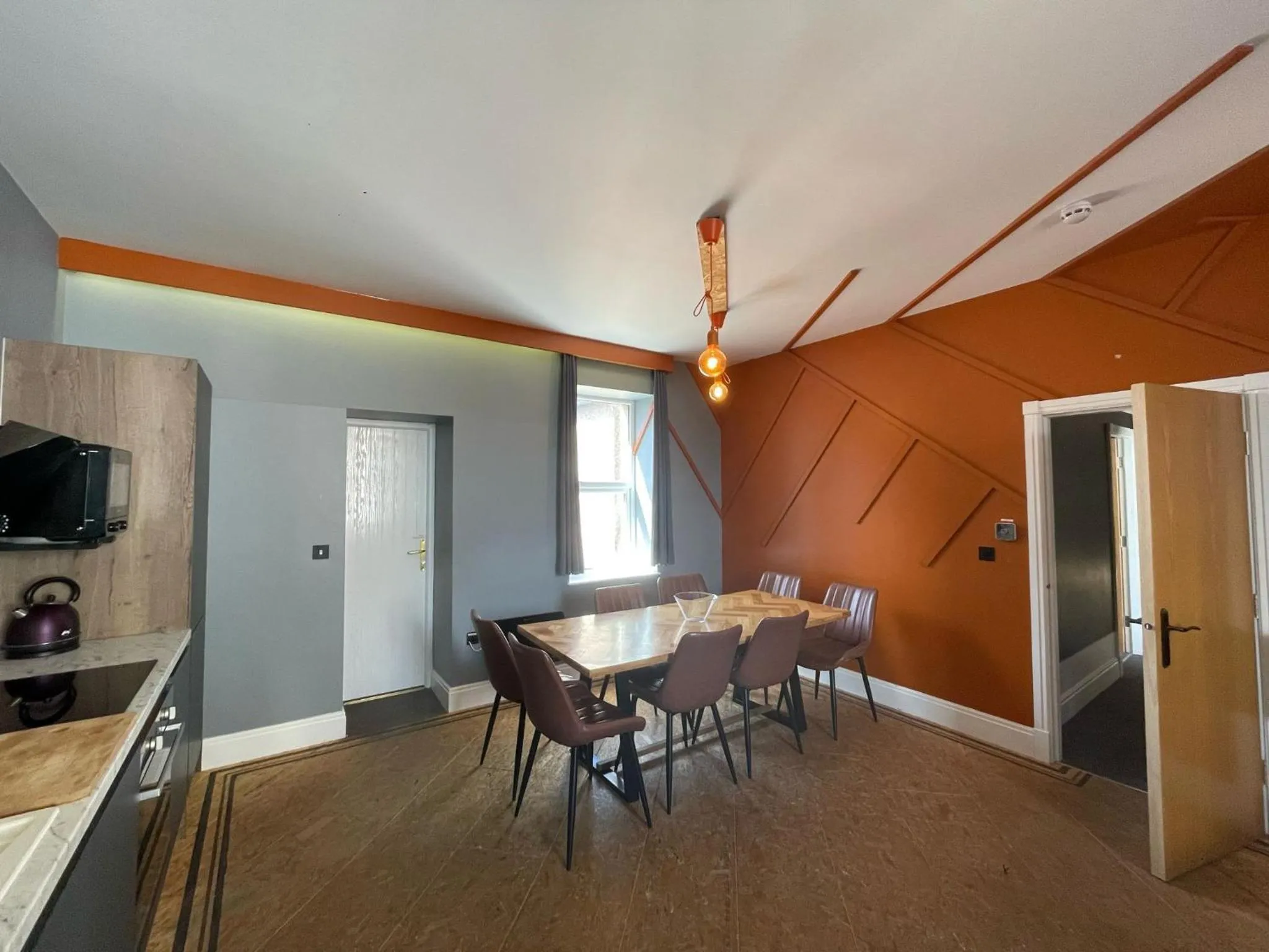 Kitchen or kitchenette in The Luxury Penthouse by Sasco Apartments