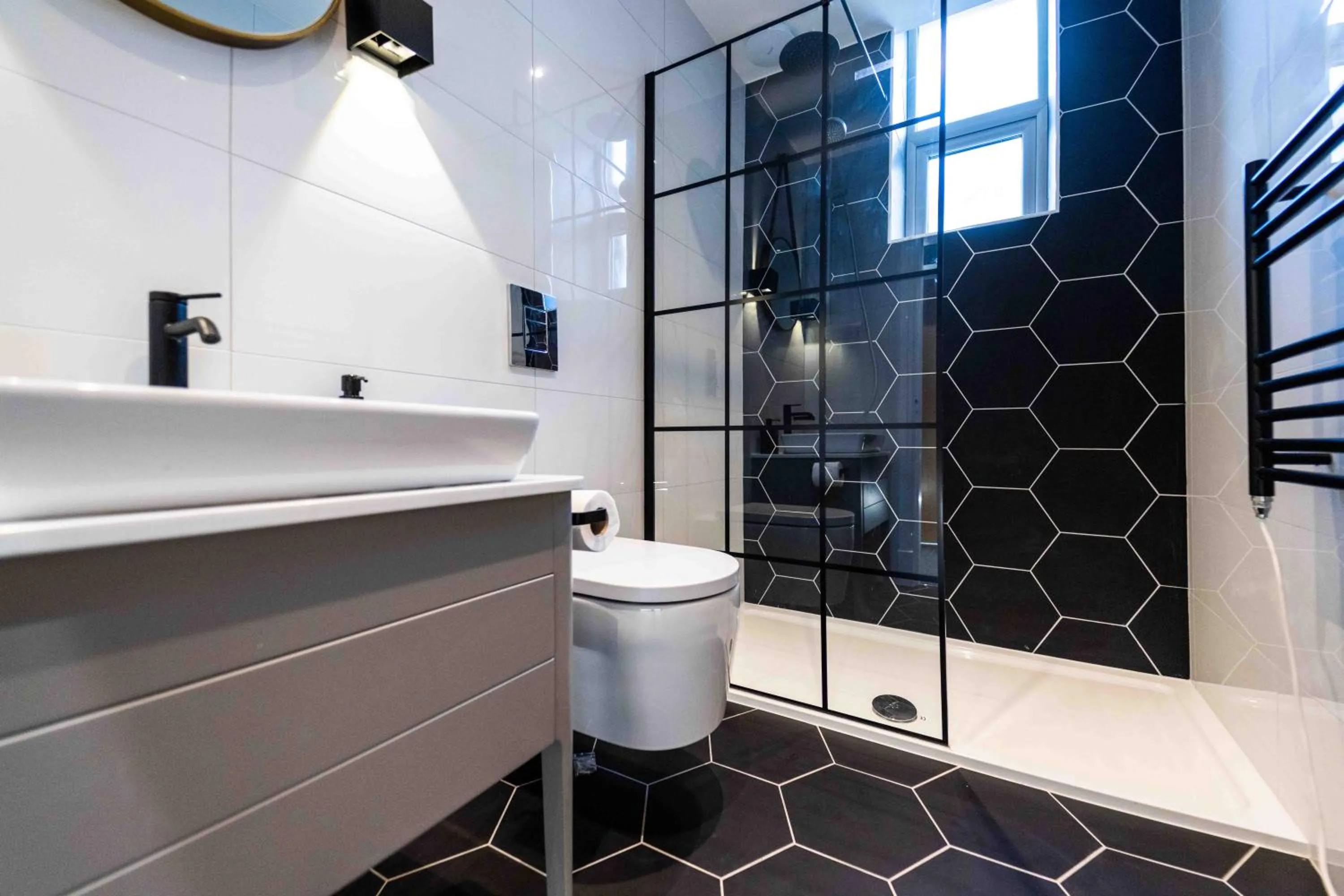 Bathroom in The Luxury Penthouse by Sasco Apartments