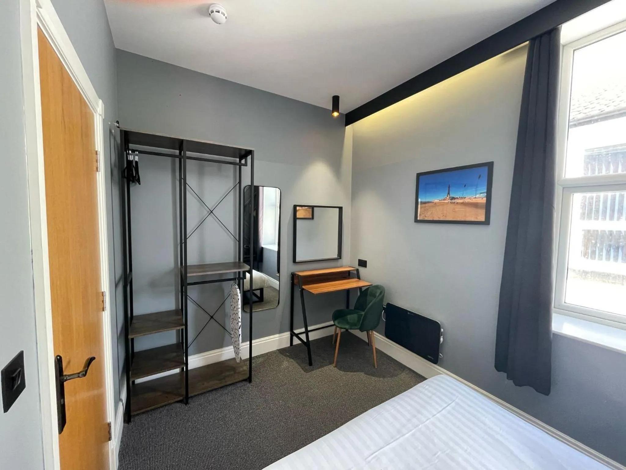 Bedroom, Bed in The Luxury Penthouse by Sasco Apartments