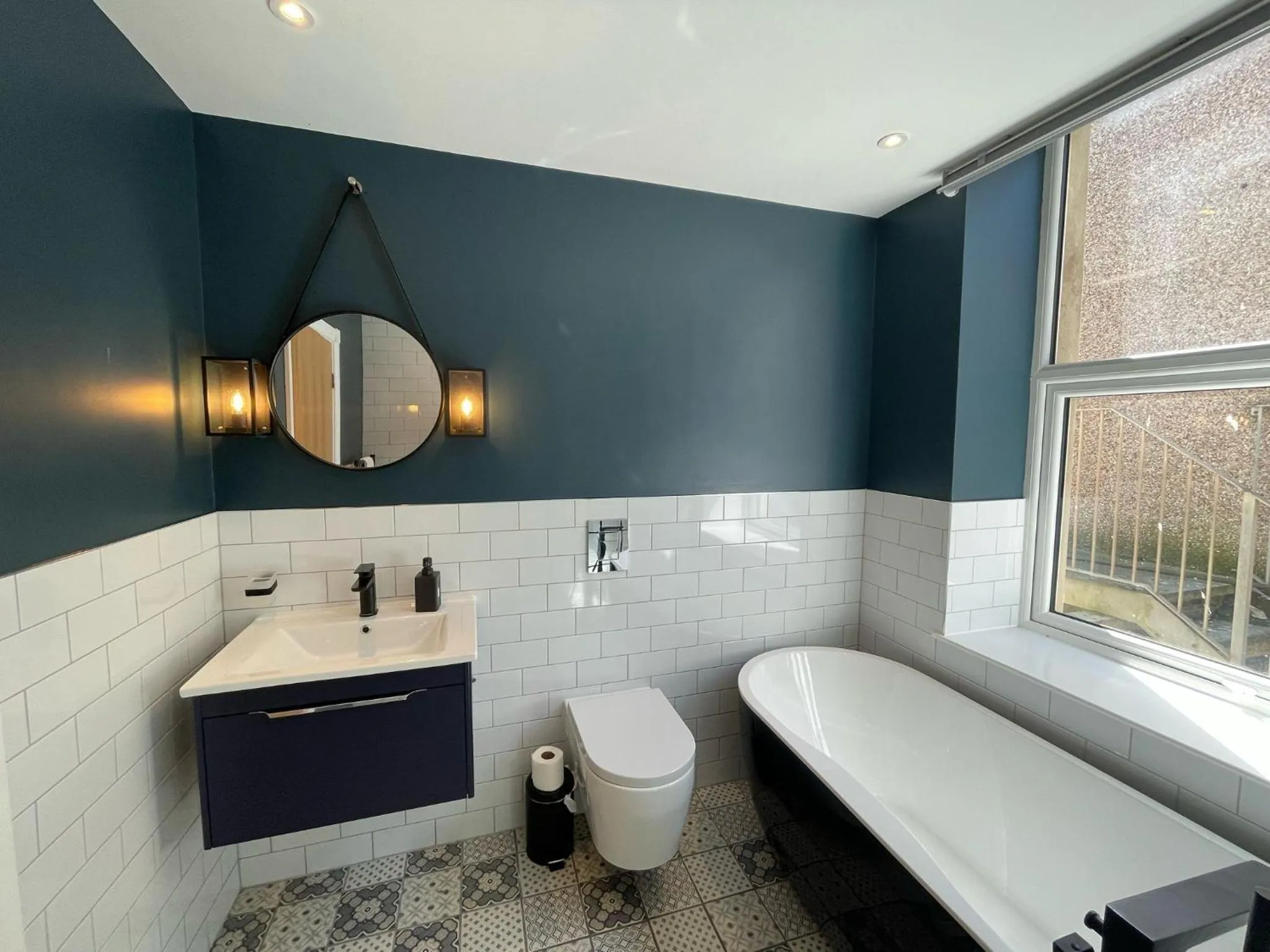 Bathroom in The Luxury Penthouse by Sasco Apartments