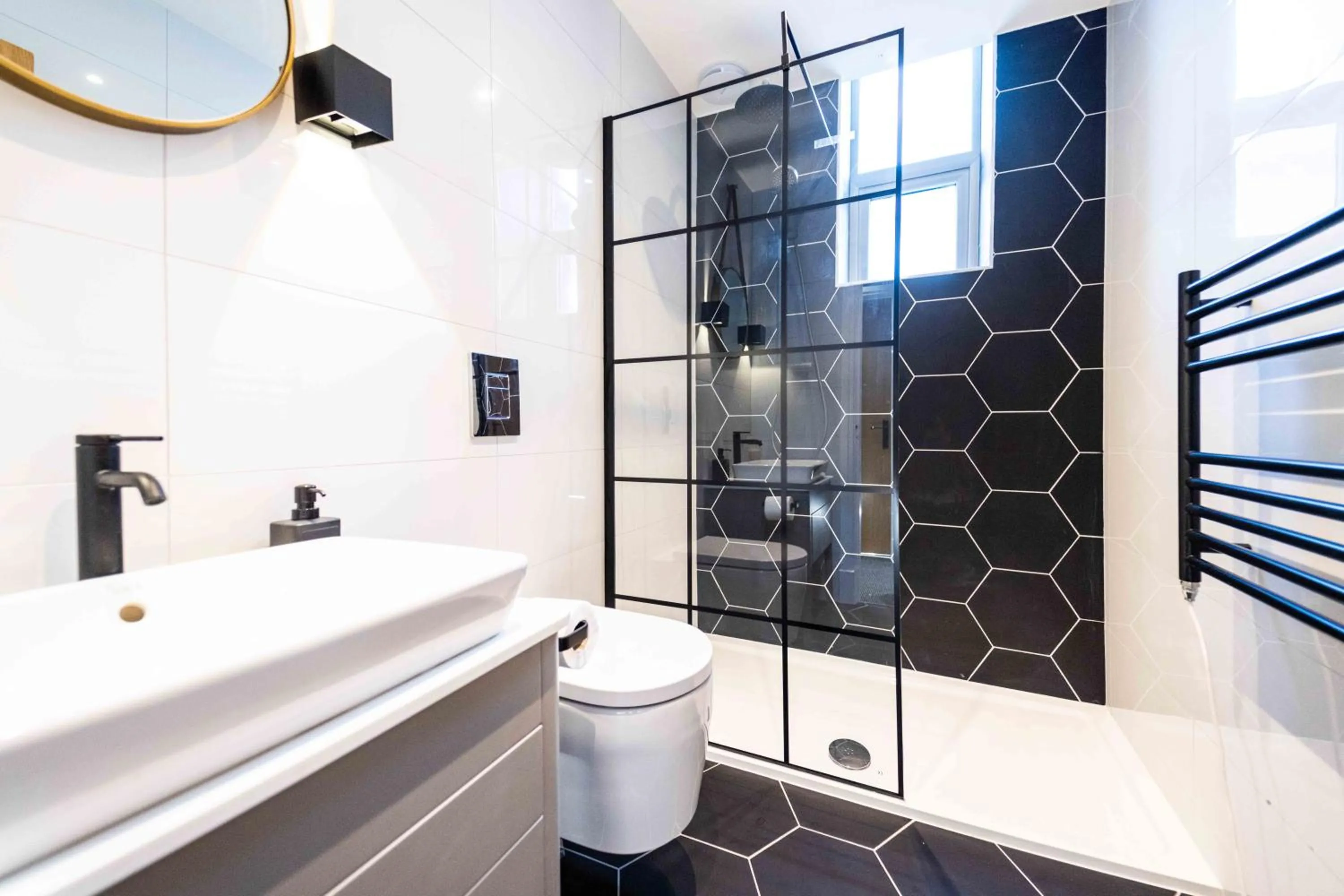 Bathroom in The Luxury Penthouse by Sasco Apartments