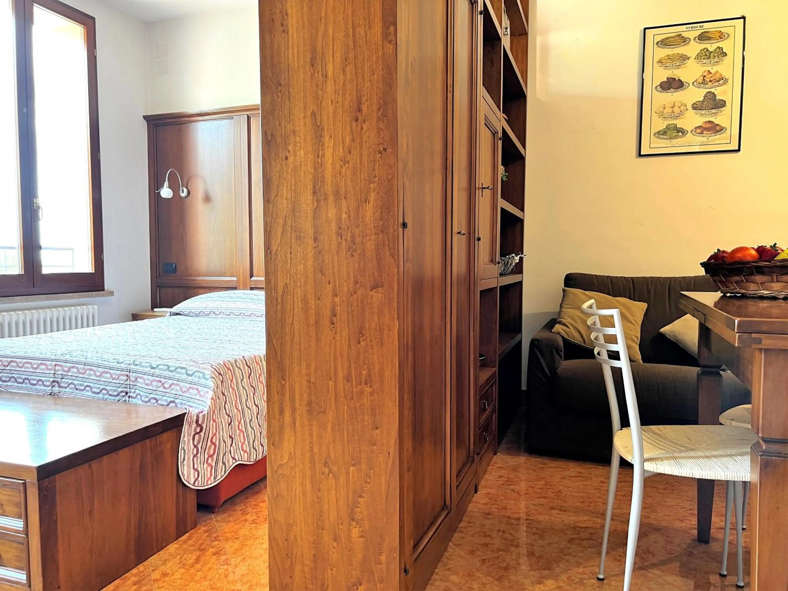 Bed in Provenzano Studios