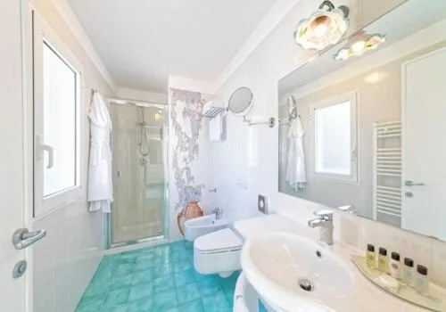 Bathroom in Hotel La Madonnina