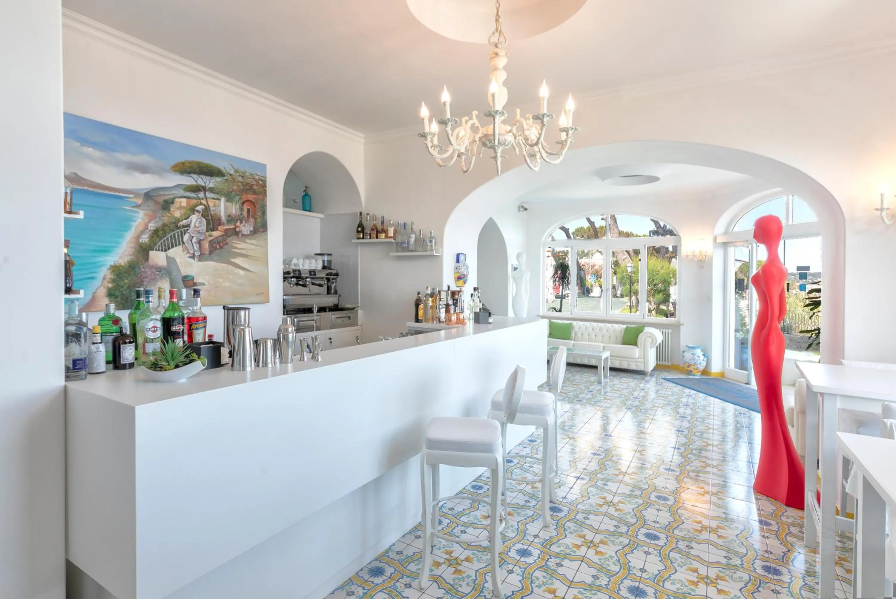 Lounge or bar in Hotel La Madonnina