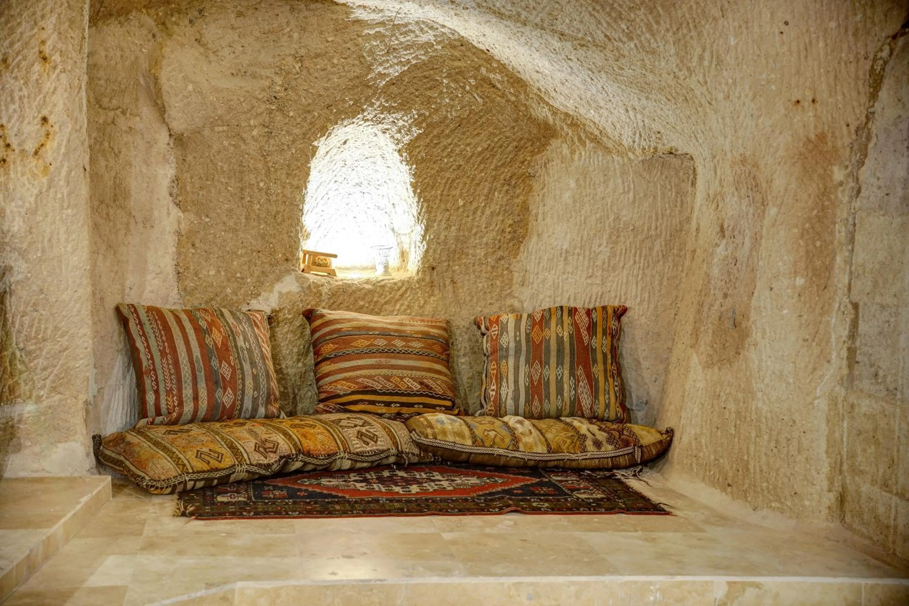 Seating area in Karma Cappadocia