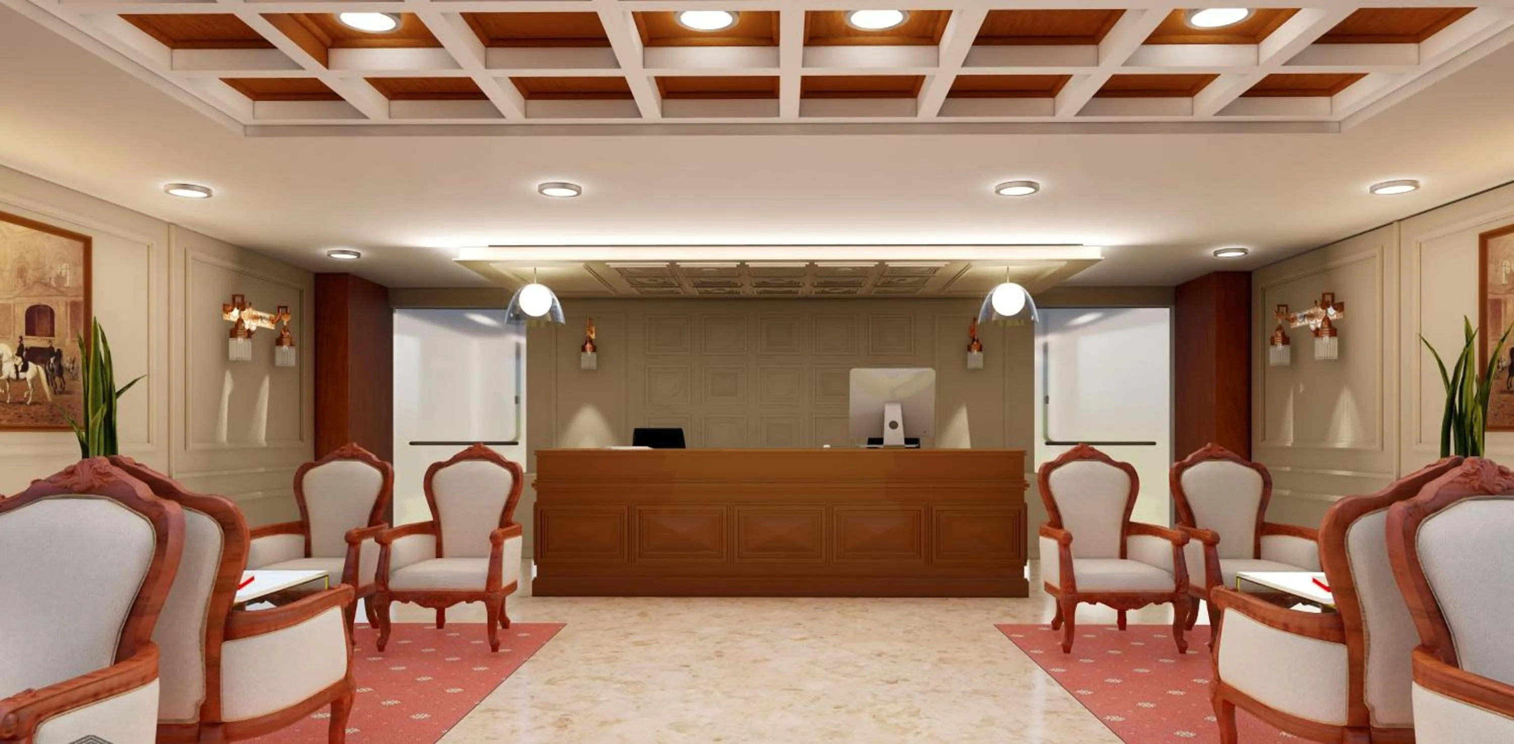 Lobby or reception in Effotel By Sayaji Dehradun