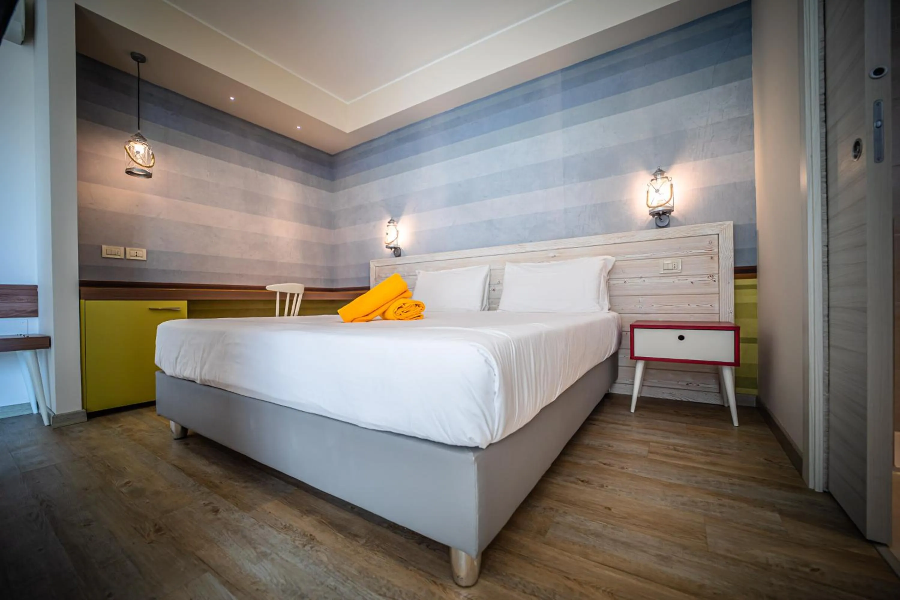 Bedroom, Bed in Hotel San Michele