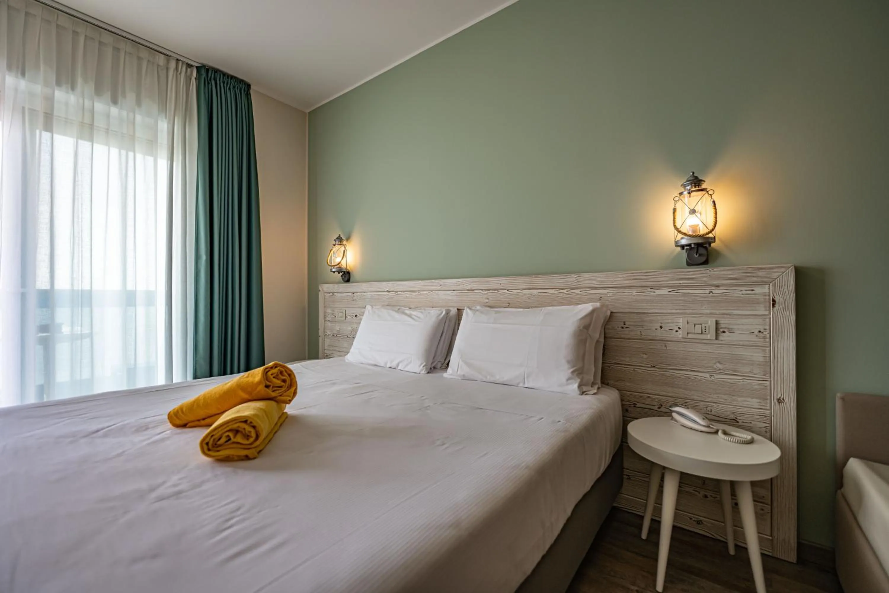 Bedroom, Bed in Hotel San Michele