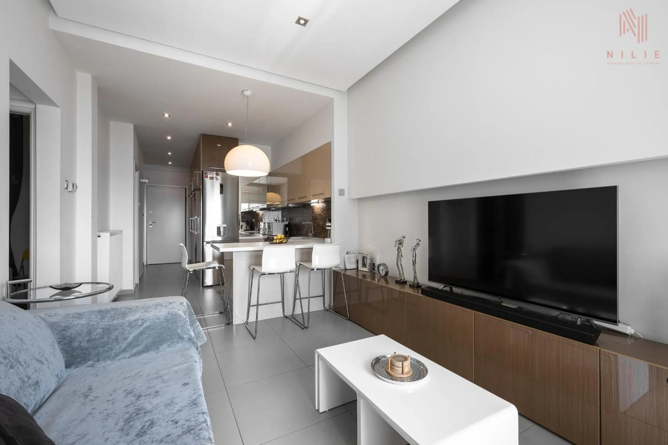 TV and multimedia in Awesome Sea View, Nilie Hospitality MGMT