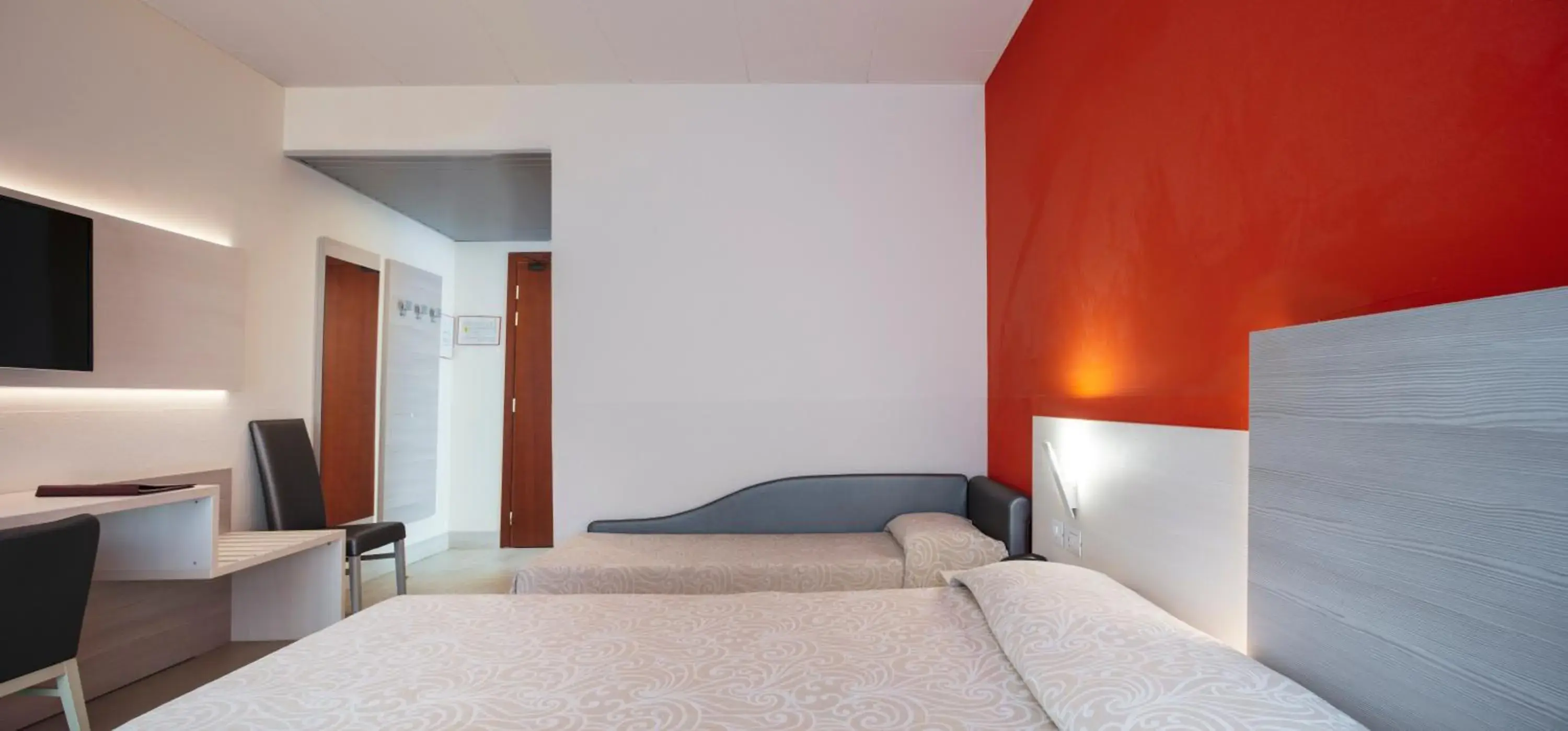 Bed in Alfa Fiera Hotel Bed in Alfa Fiera Hotel