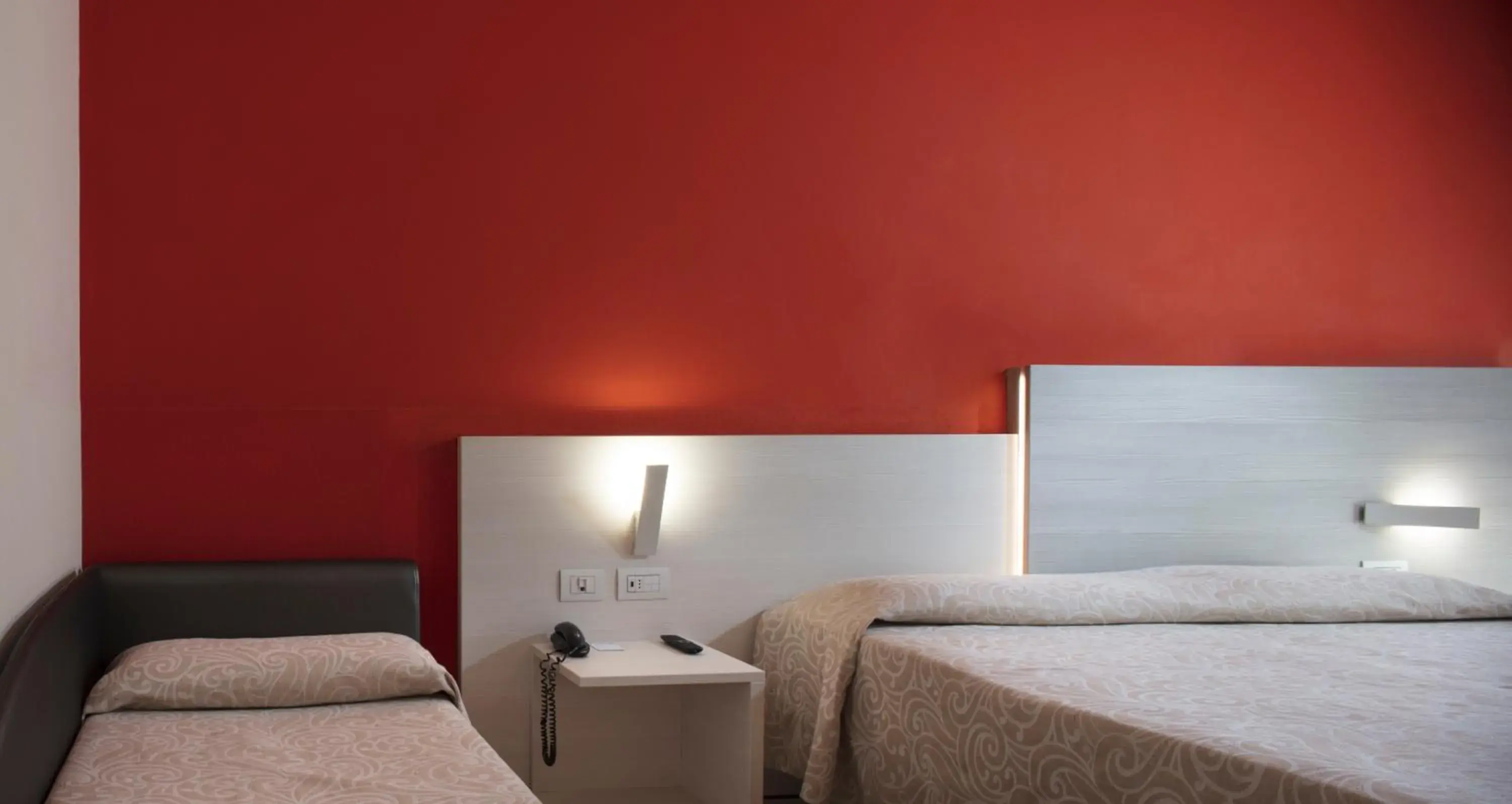 Bed in Alfa Fiera Hotel Bed in Alfa Fiera Hotel