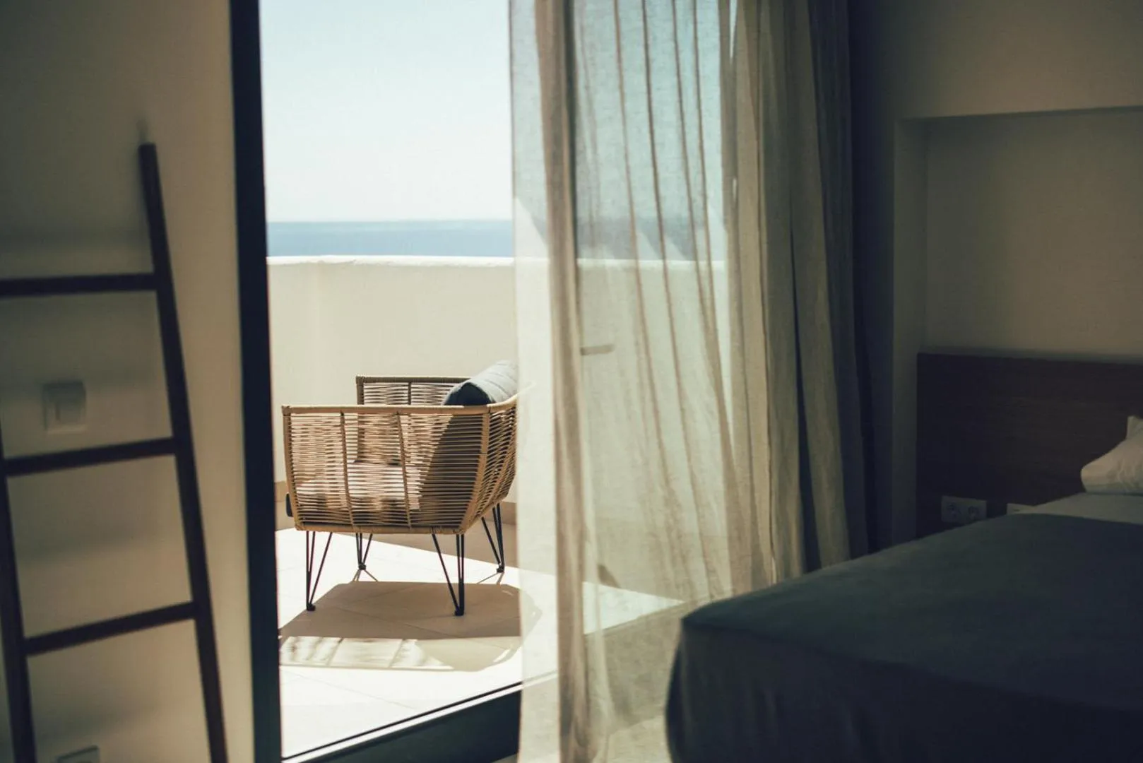 Bed in Cala Lanuza Suites