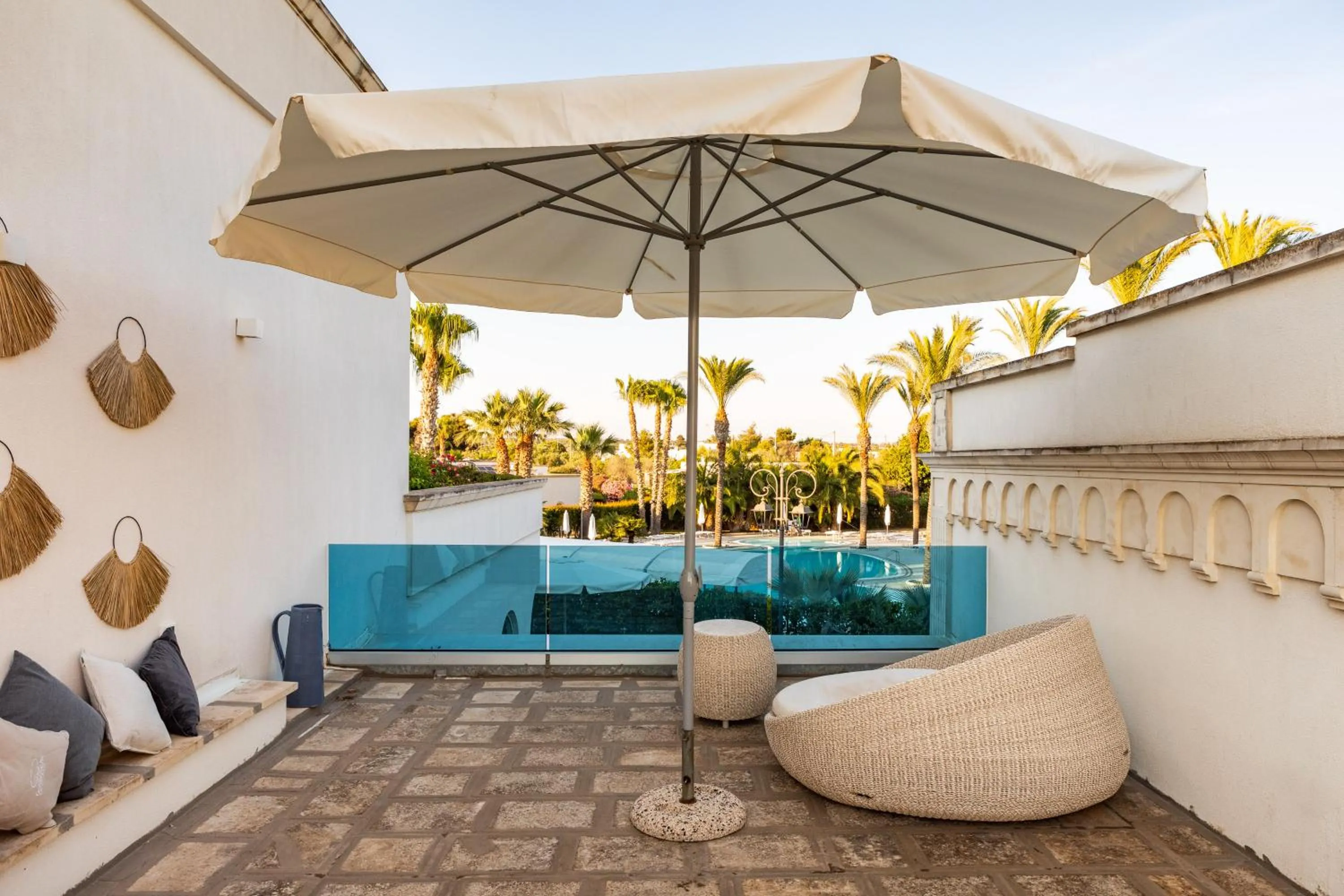 Balcony/Terrace in Giardino Dei Pini - Boutique Hotel