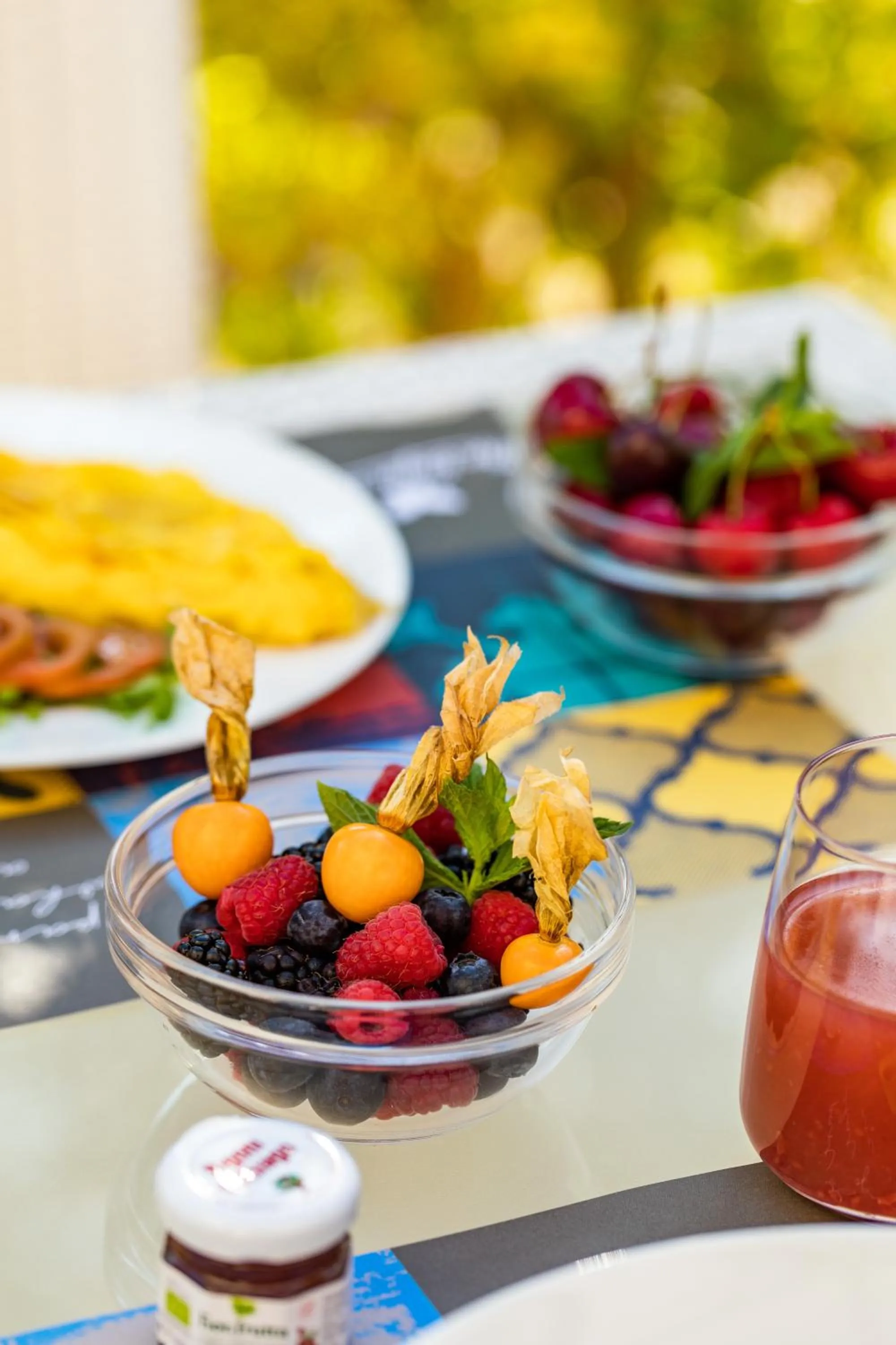 Food and drinks in Giardino Dei Pini - Boutique Hotel