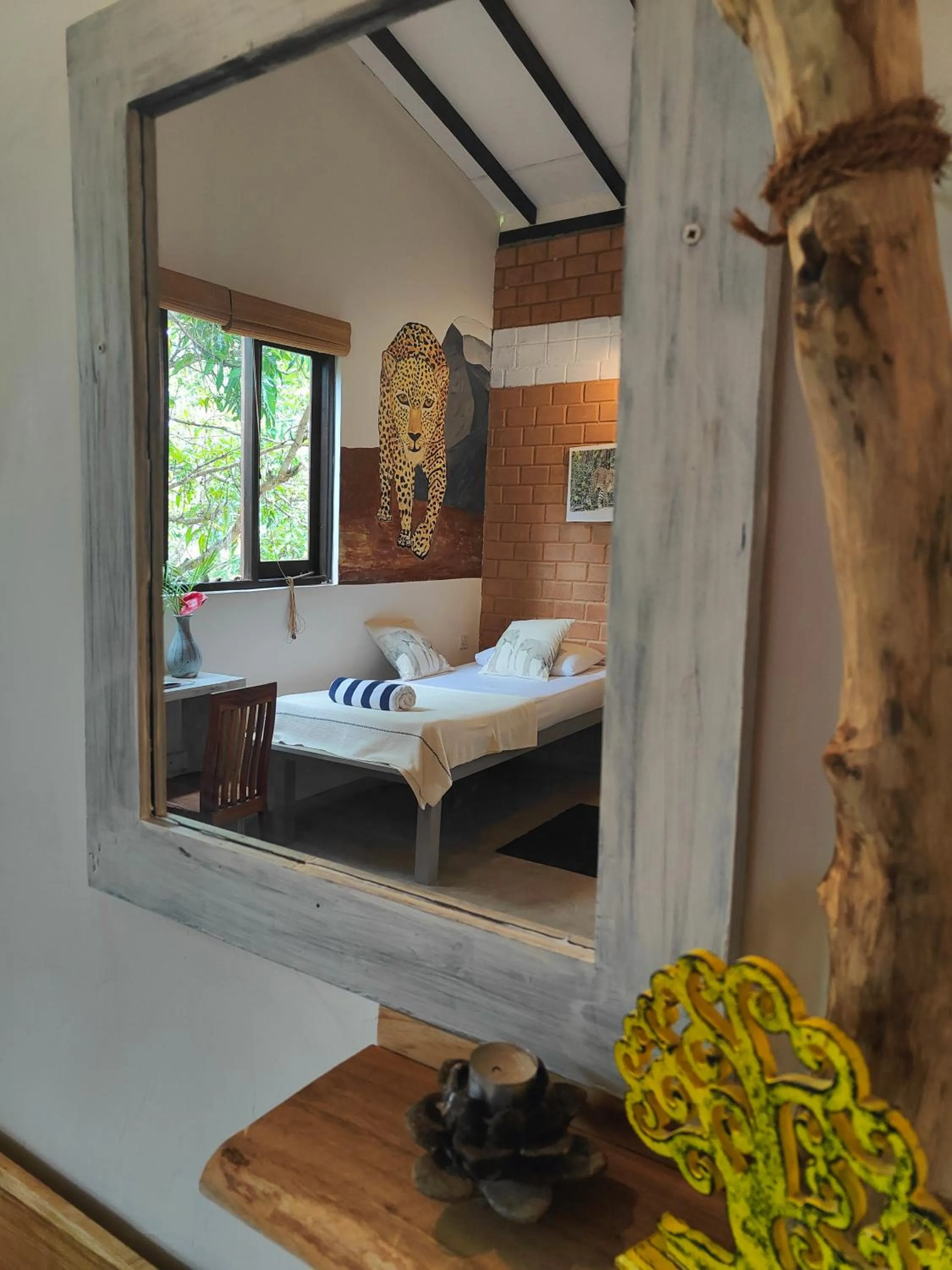 Decorative detail in Villa Lyvie ayurvedic hotel