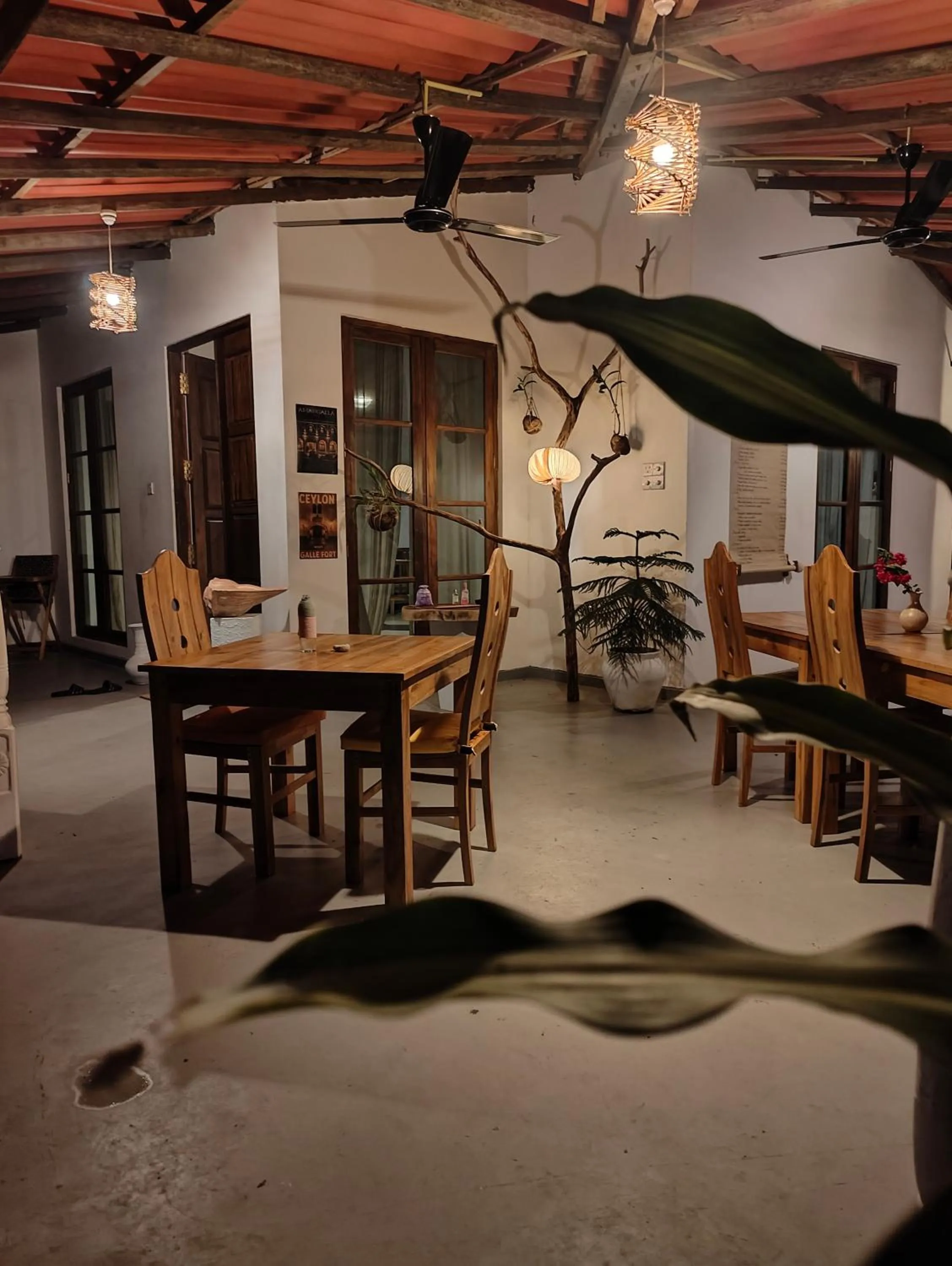 Restaurant/places to eat in Villa Lyvie ayurvedic hotel