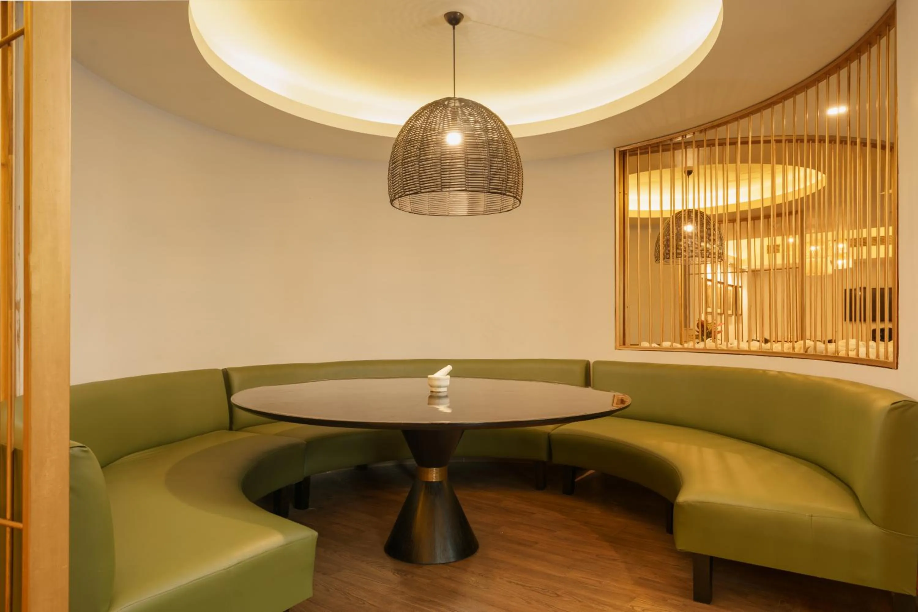 Seating area in Bloom Hotel - Sector 62