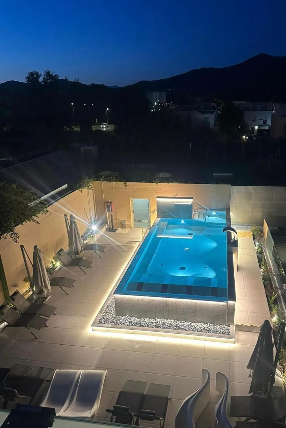 Swimming pool in San Ranieri Hotel
