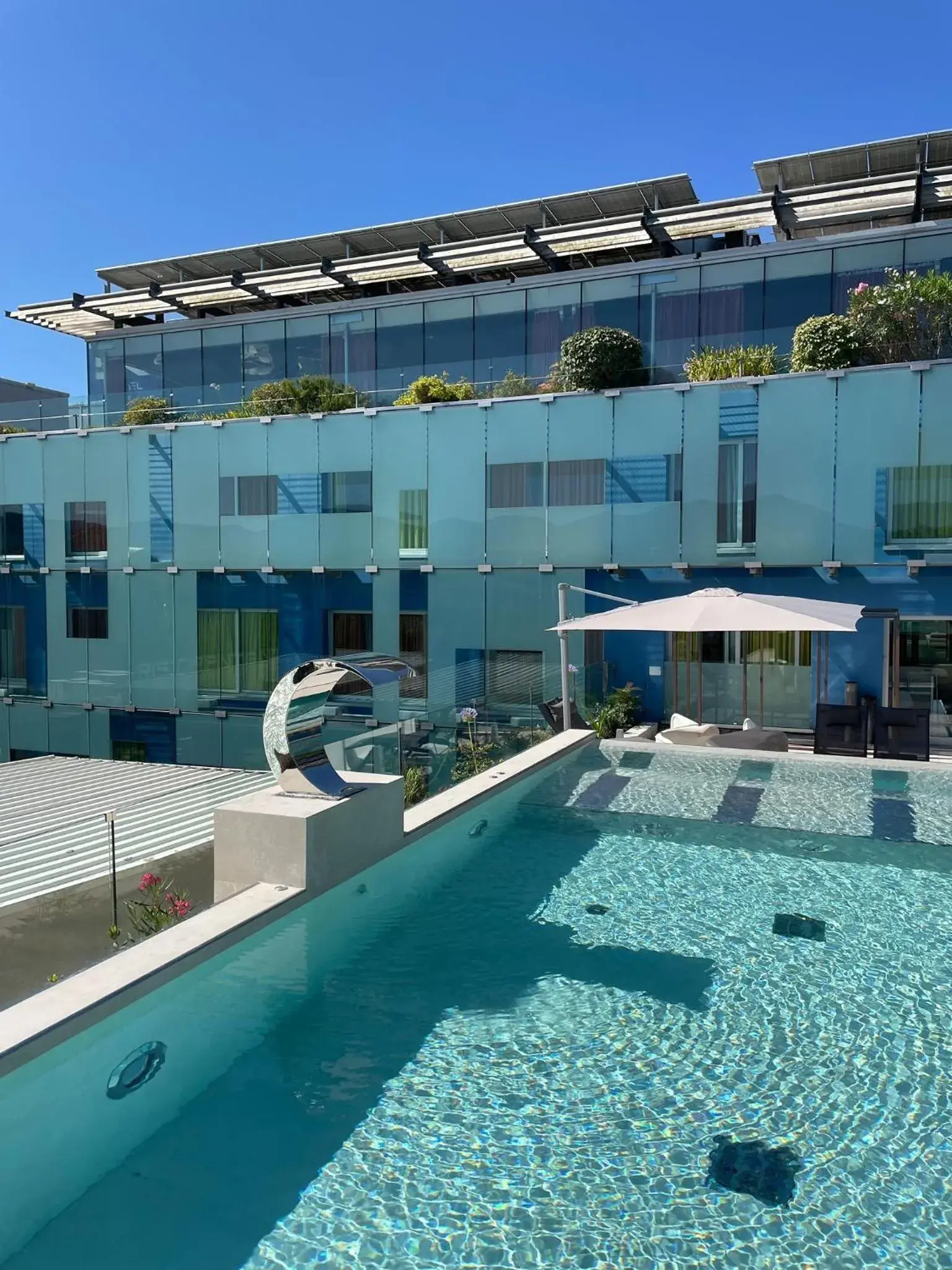 Swimming pool in San Ranieri Hotel Swimming pool in San Ranieri Hotel