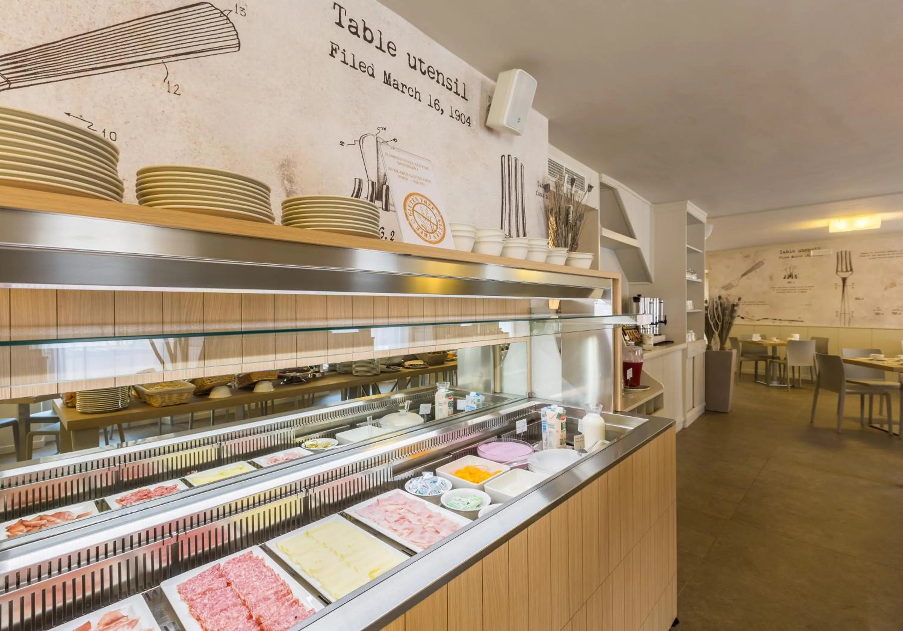 Continental breakfast in Pace 1954 Hotel