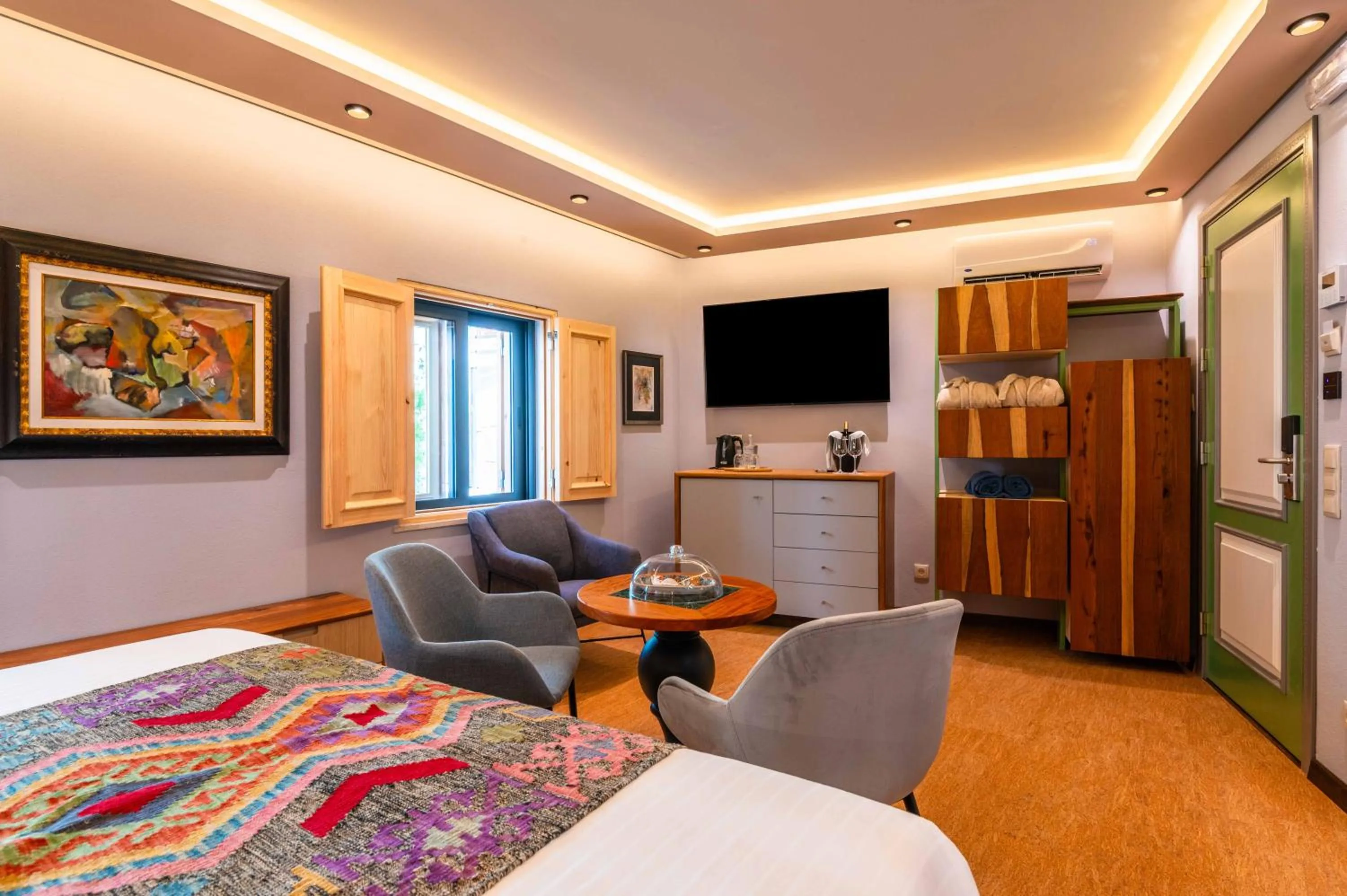 Bed in Vila Origens Boutique Hotel Albufeira – Adults Only