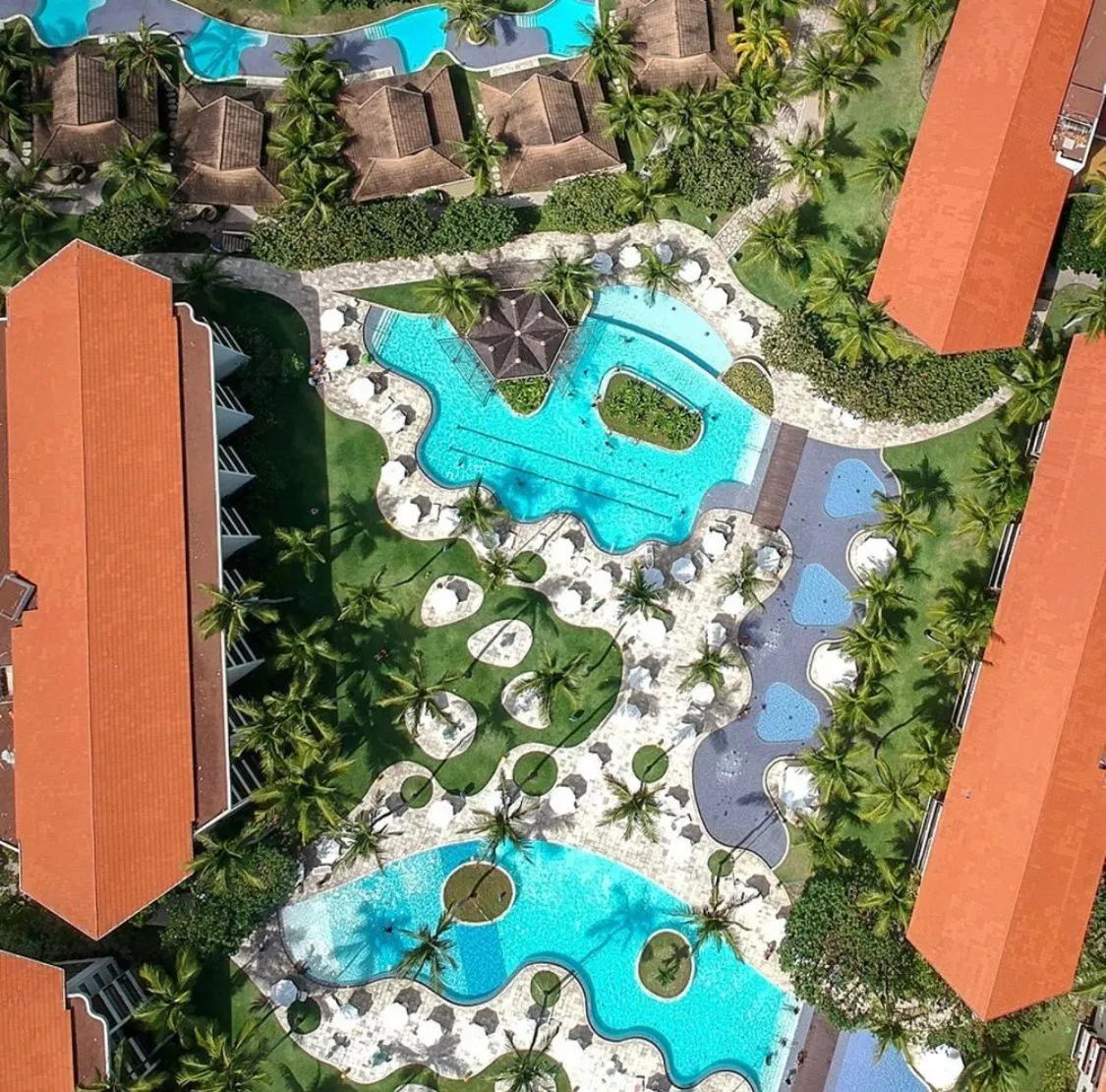 Bird's eye view in Porto de Galinhas Resort Marulhos