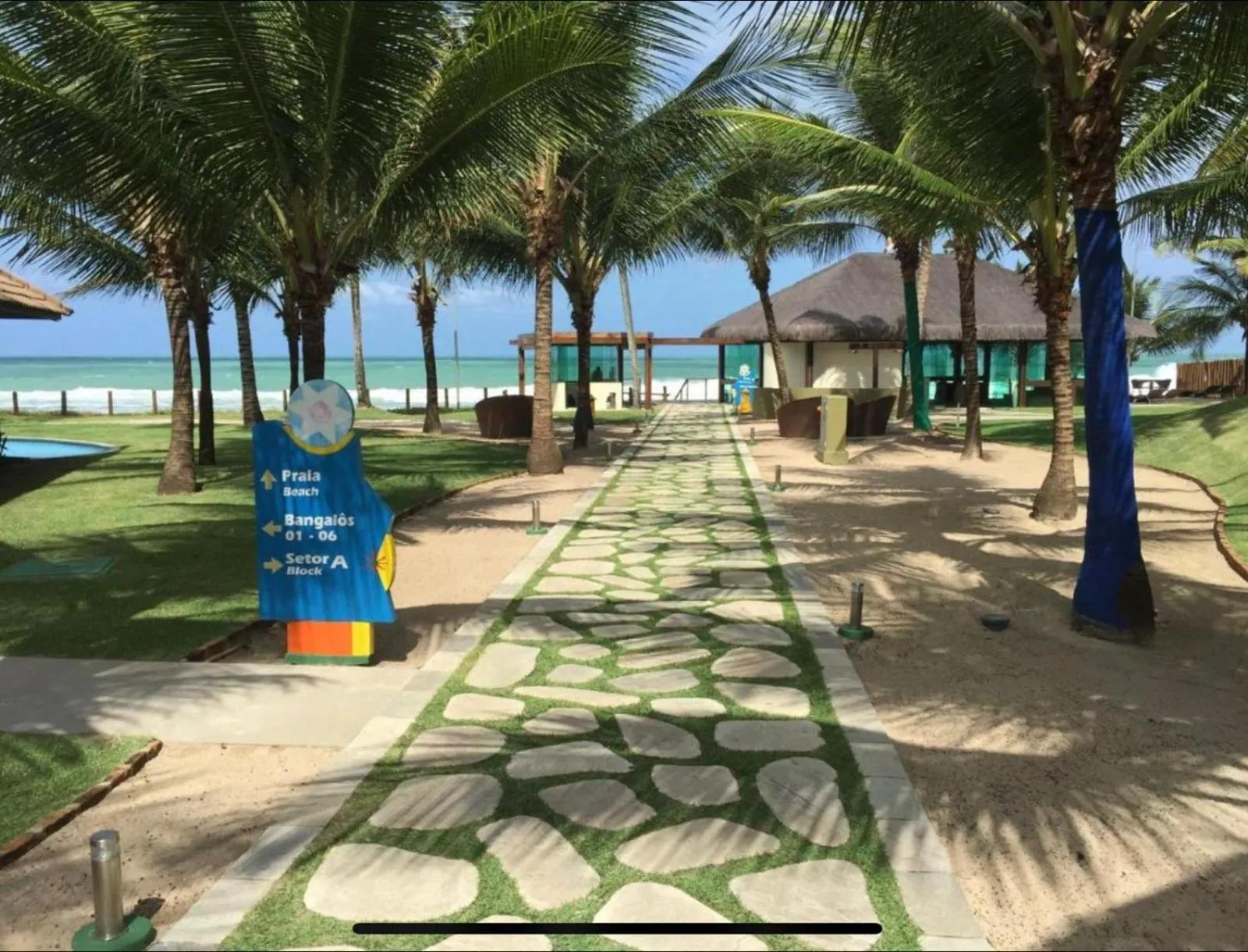 Property building in Porto de Galinhas Resort Marulhos