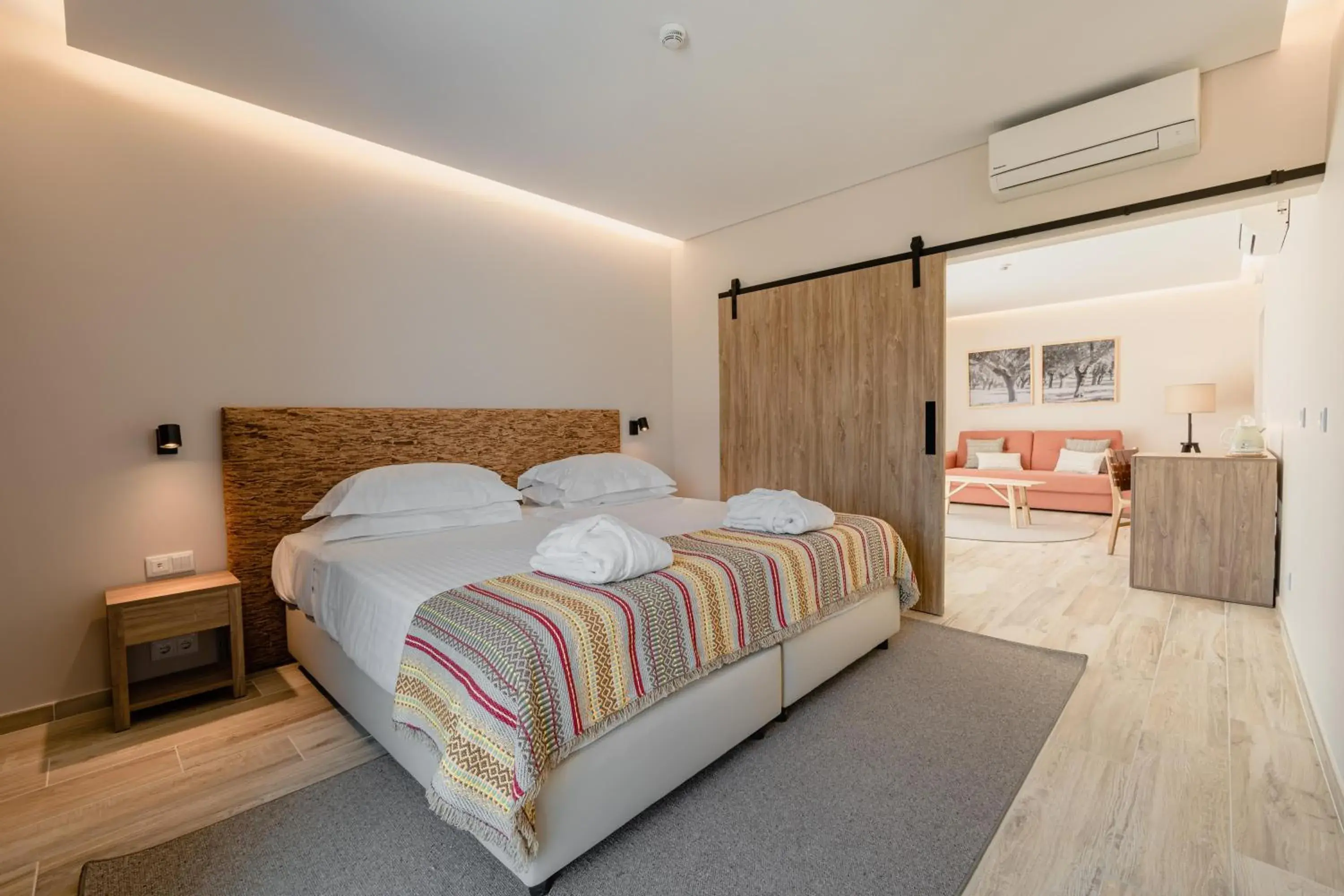 Bed in Sleep & Nature Hotel Bed in Sleep & Nature Hotel