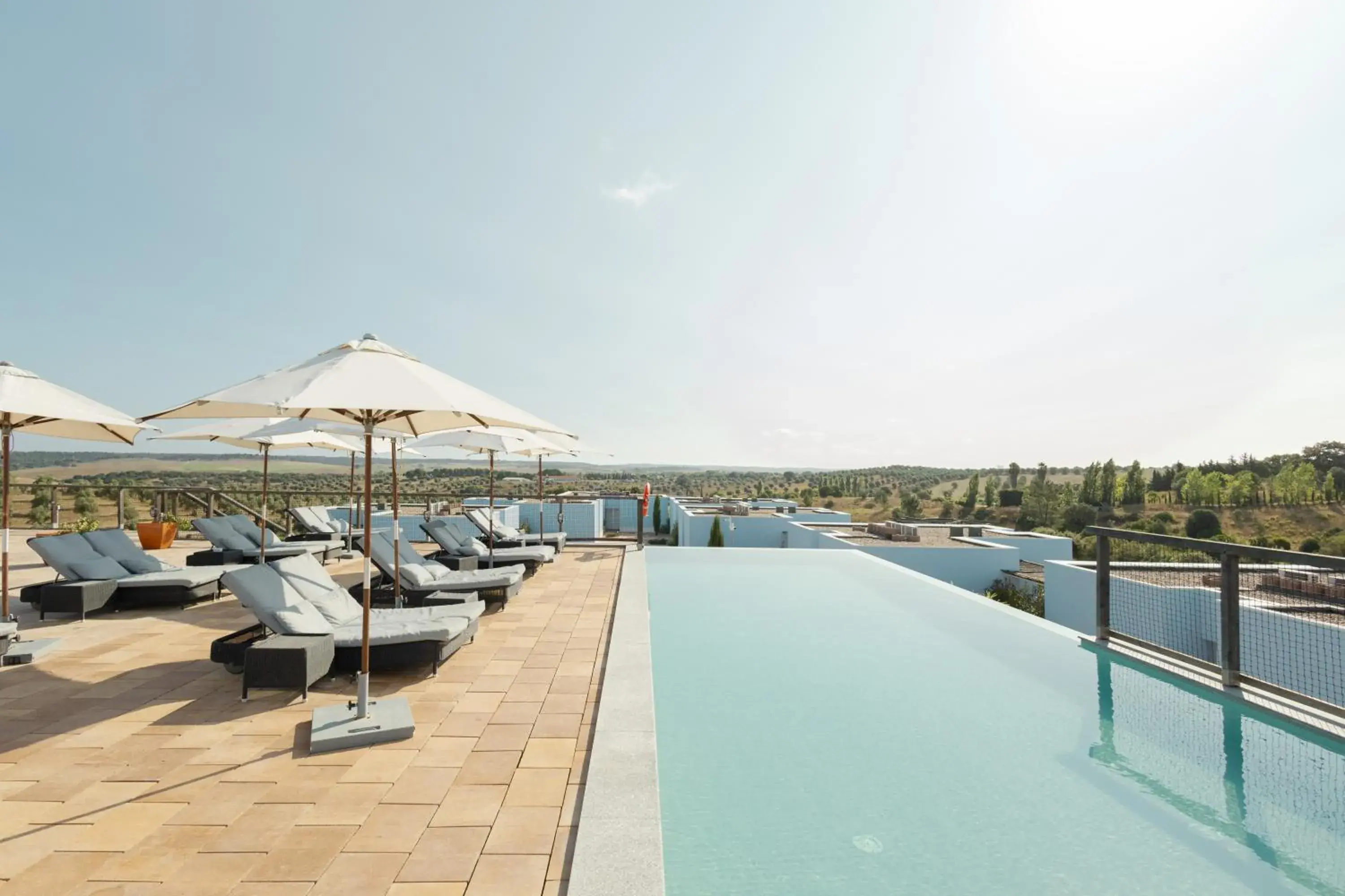 Swimming pool in Sleep & Nature Hotel Swimming pool in Sleep & Nature Hotel