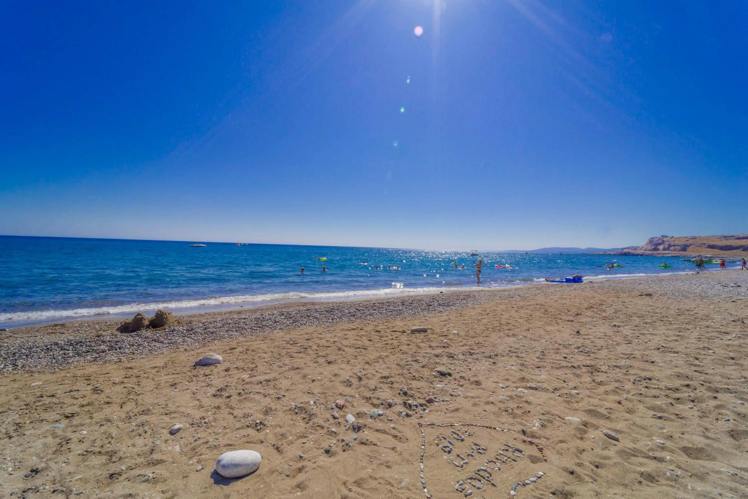 Beach in Amaryllis front beach hotel