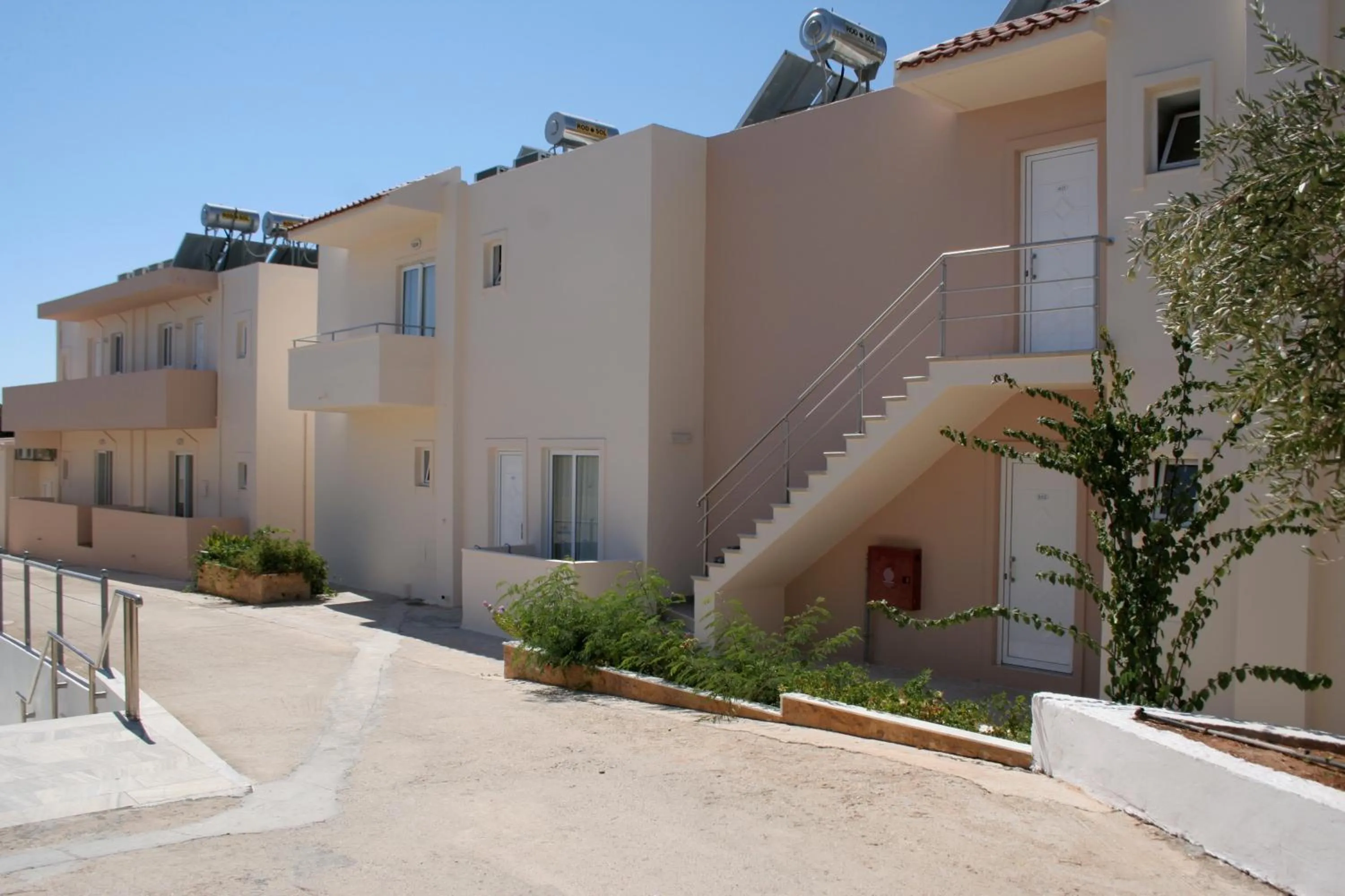 Property building in Amaryllis front beach hotel