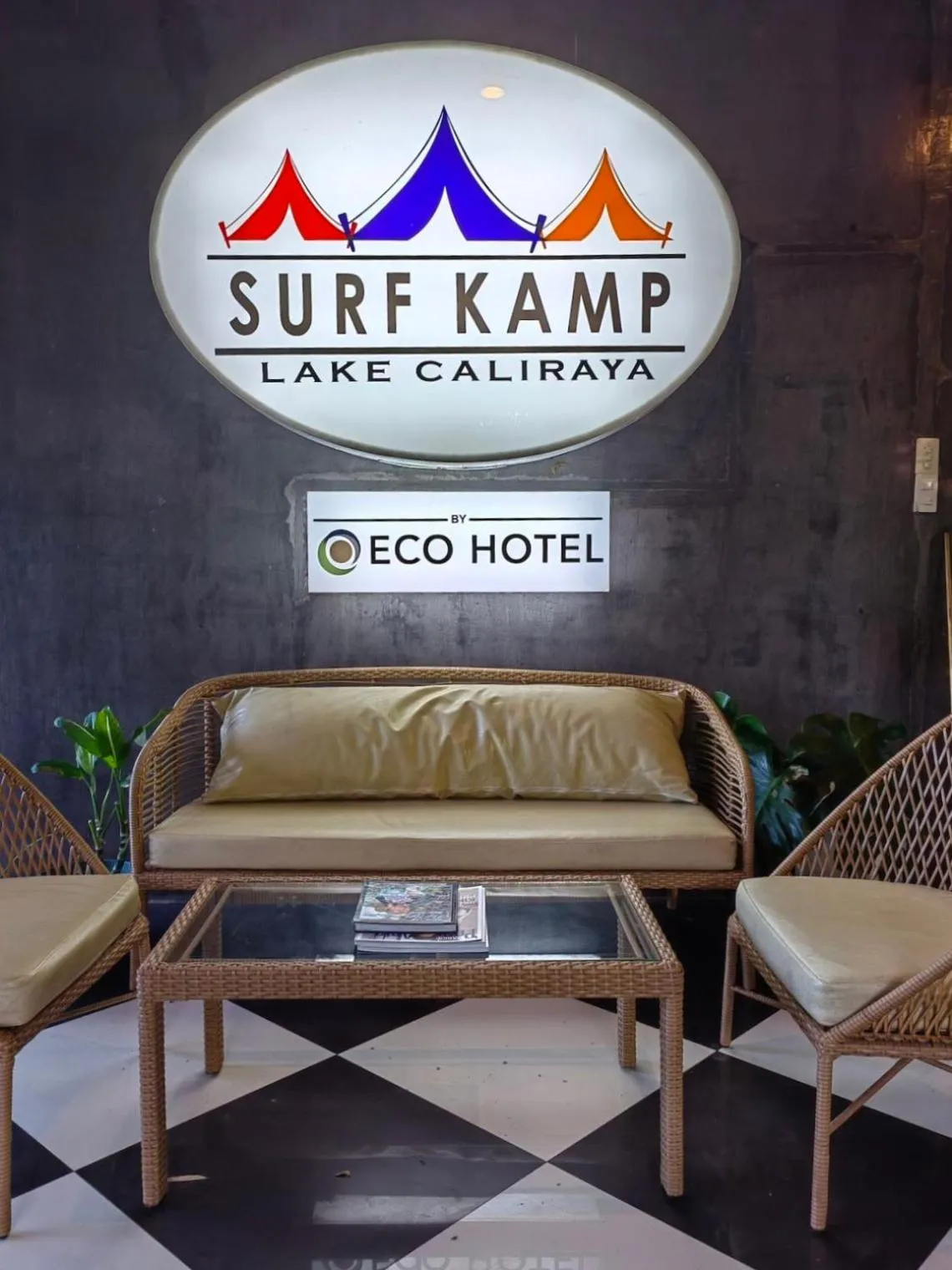Logo/Certificate/Sign in Kaliraya Surf Kamp by Eco Hotels