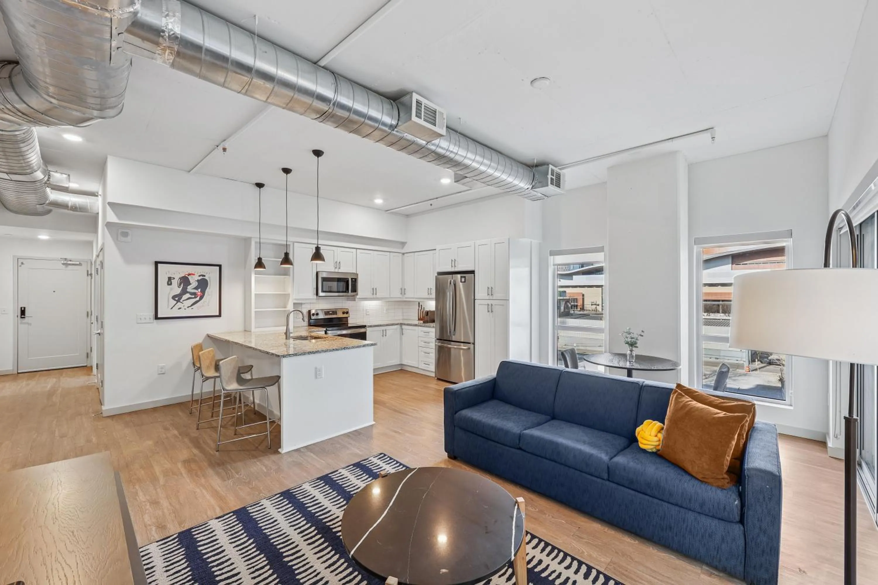 Living room in Sentral SoBro