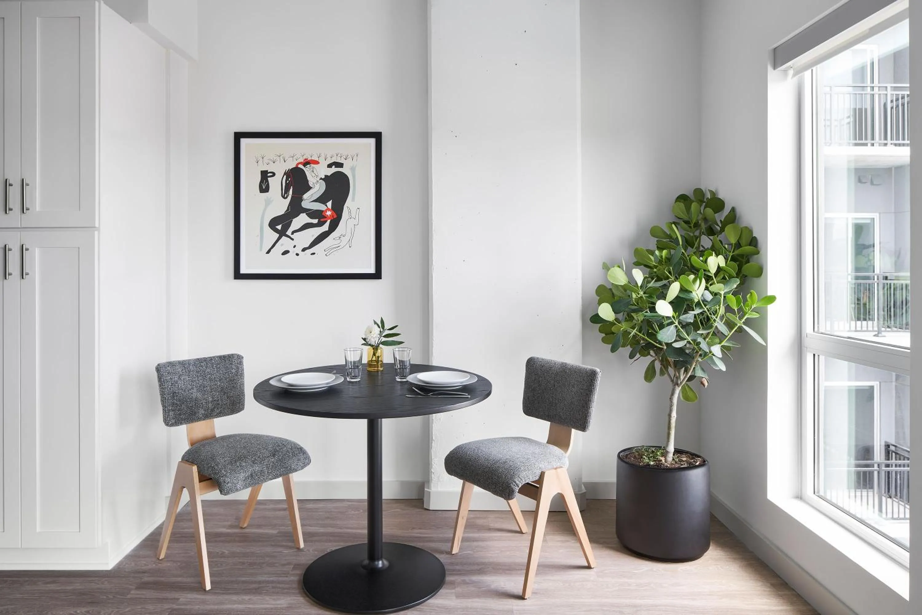 Dining area in Sentral SoBro