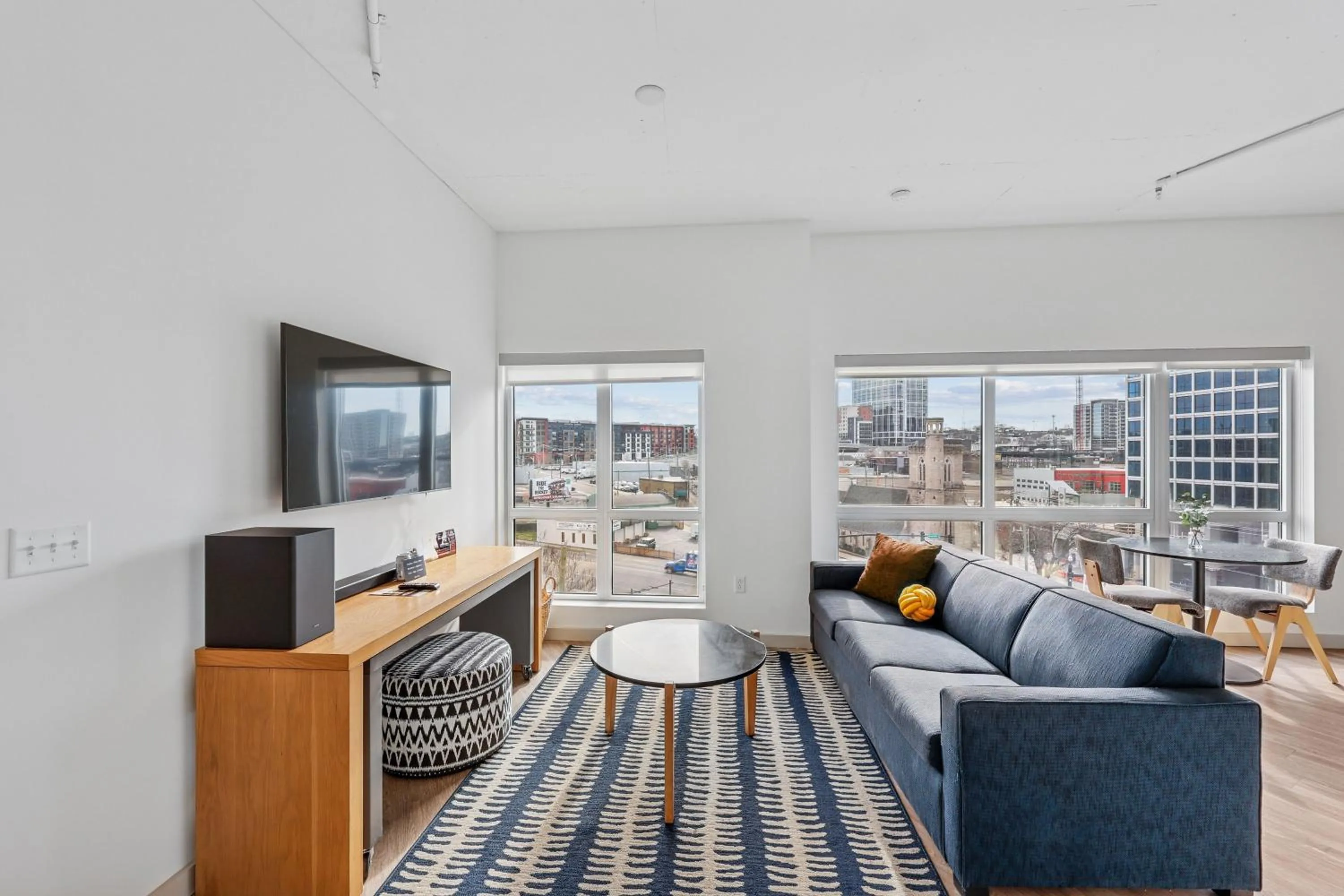 Living room in Sentral SoBro