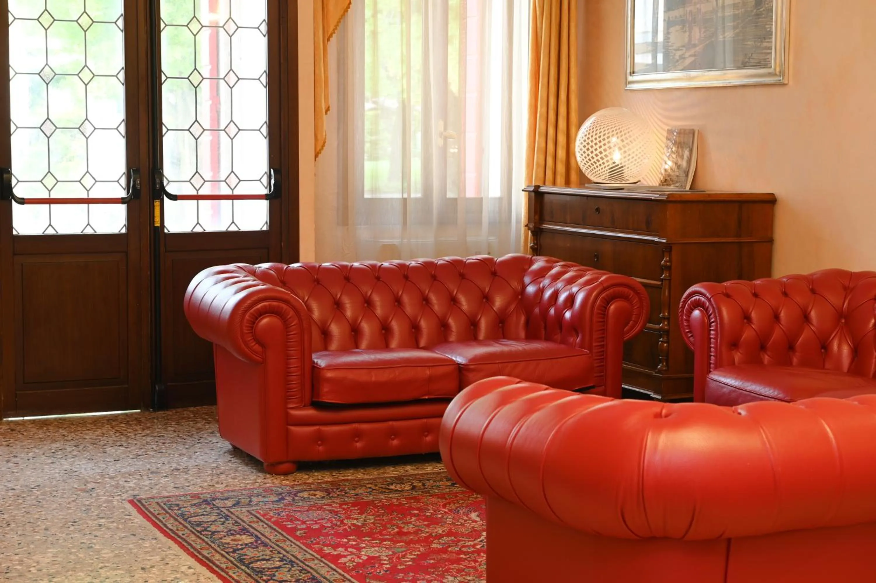 Lobby or reception in Hotel Villa Patriarca