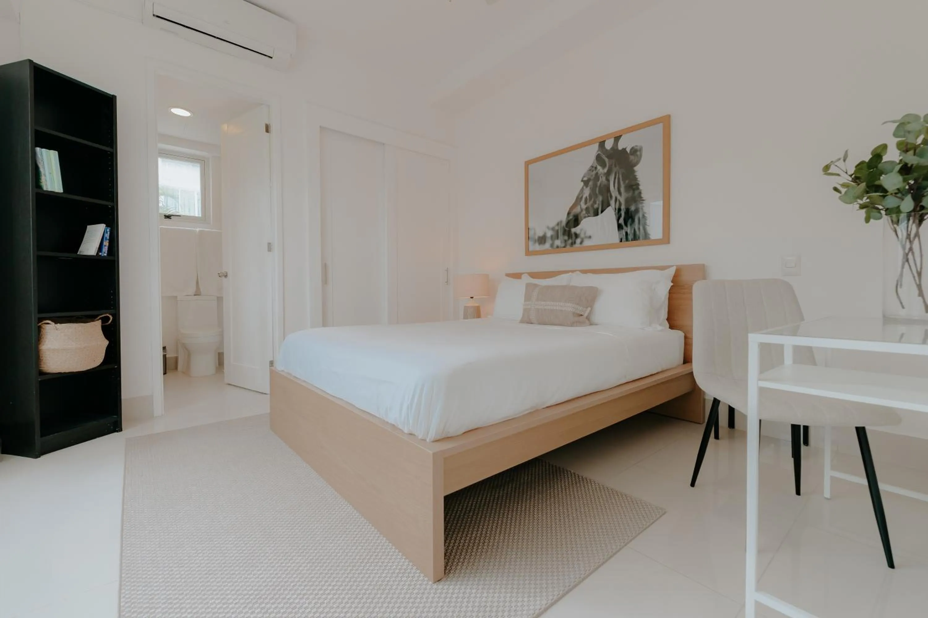 Bathroom, Bed in Lumina at Palms Punta Cana Village