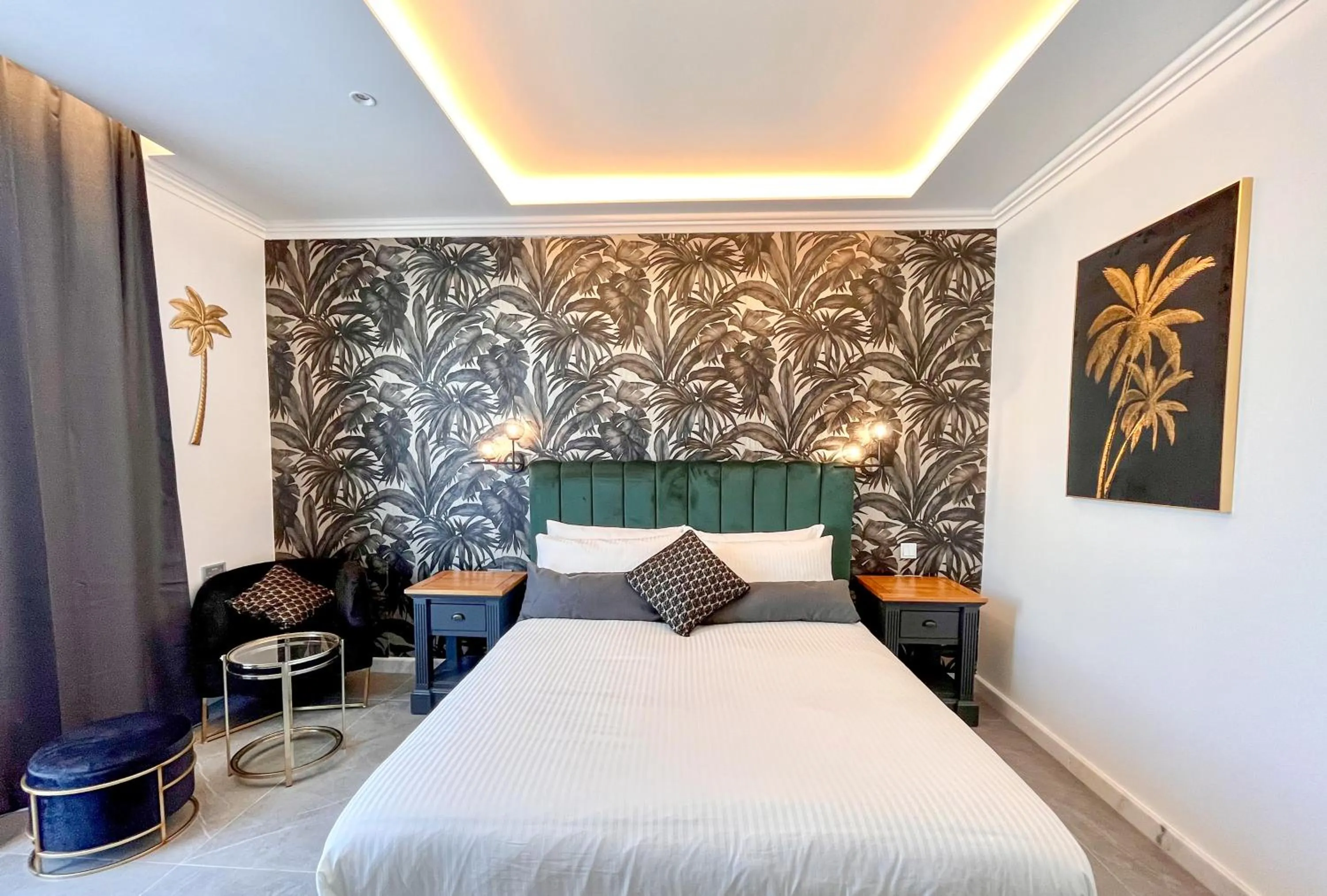 Bed in Sliema Studios