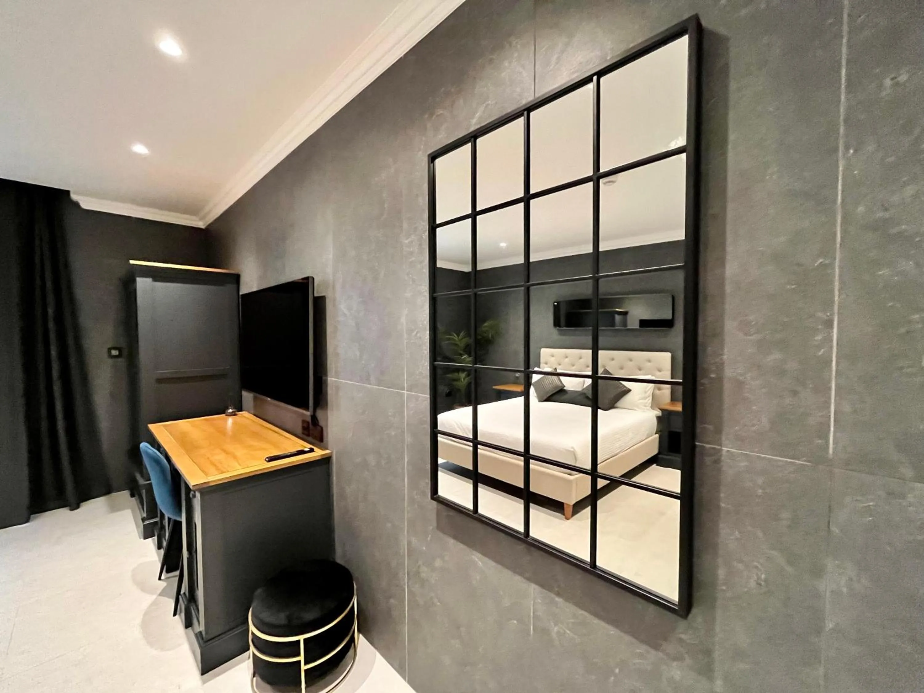 Bed in Sliema Studios