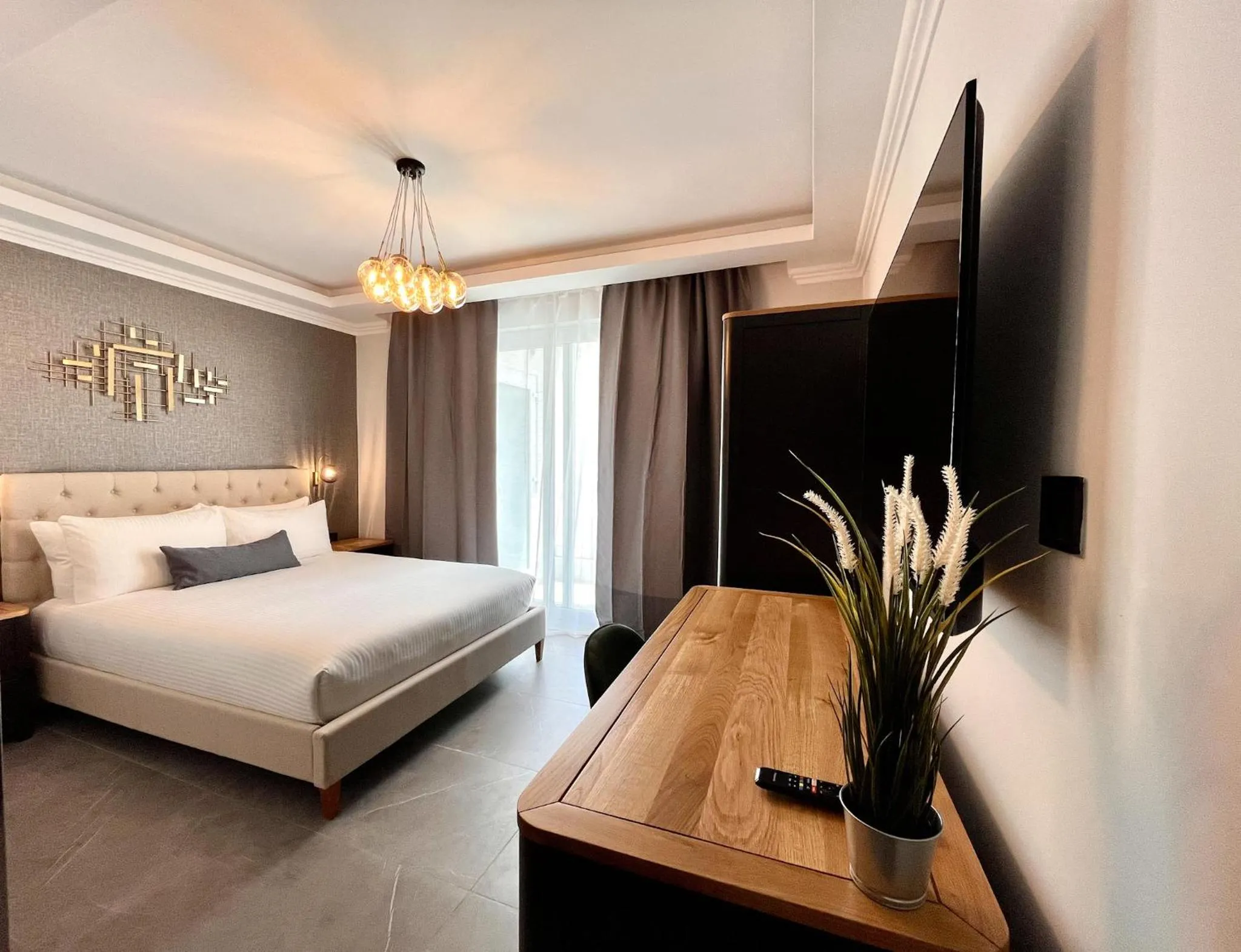 Bed in Sliema Studios