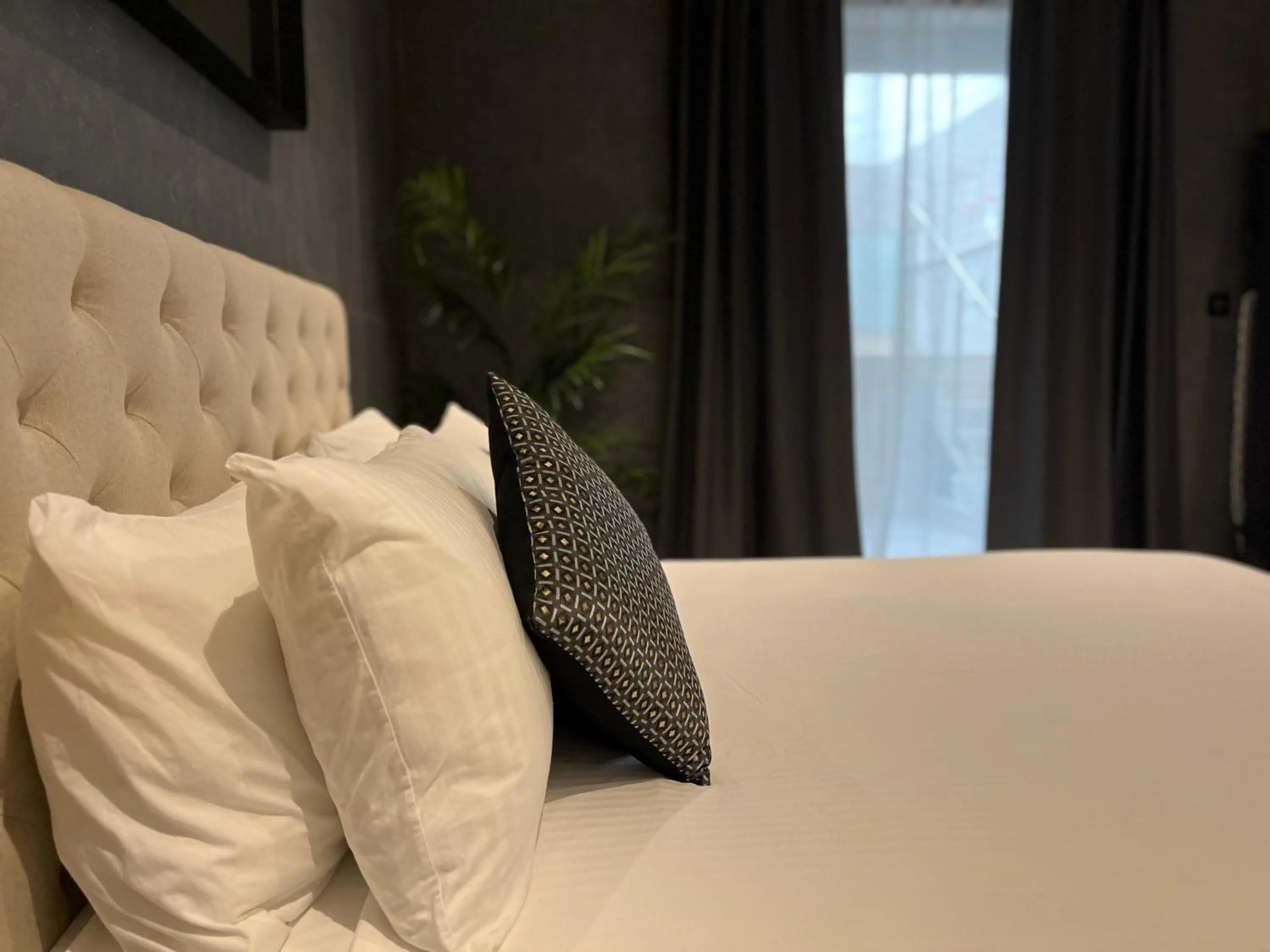Bed in Sliema Studios