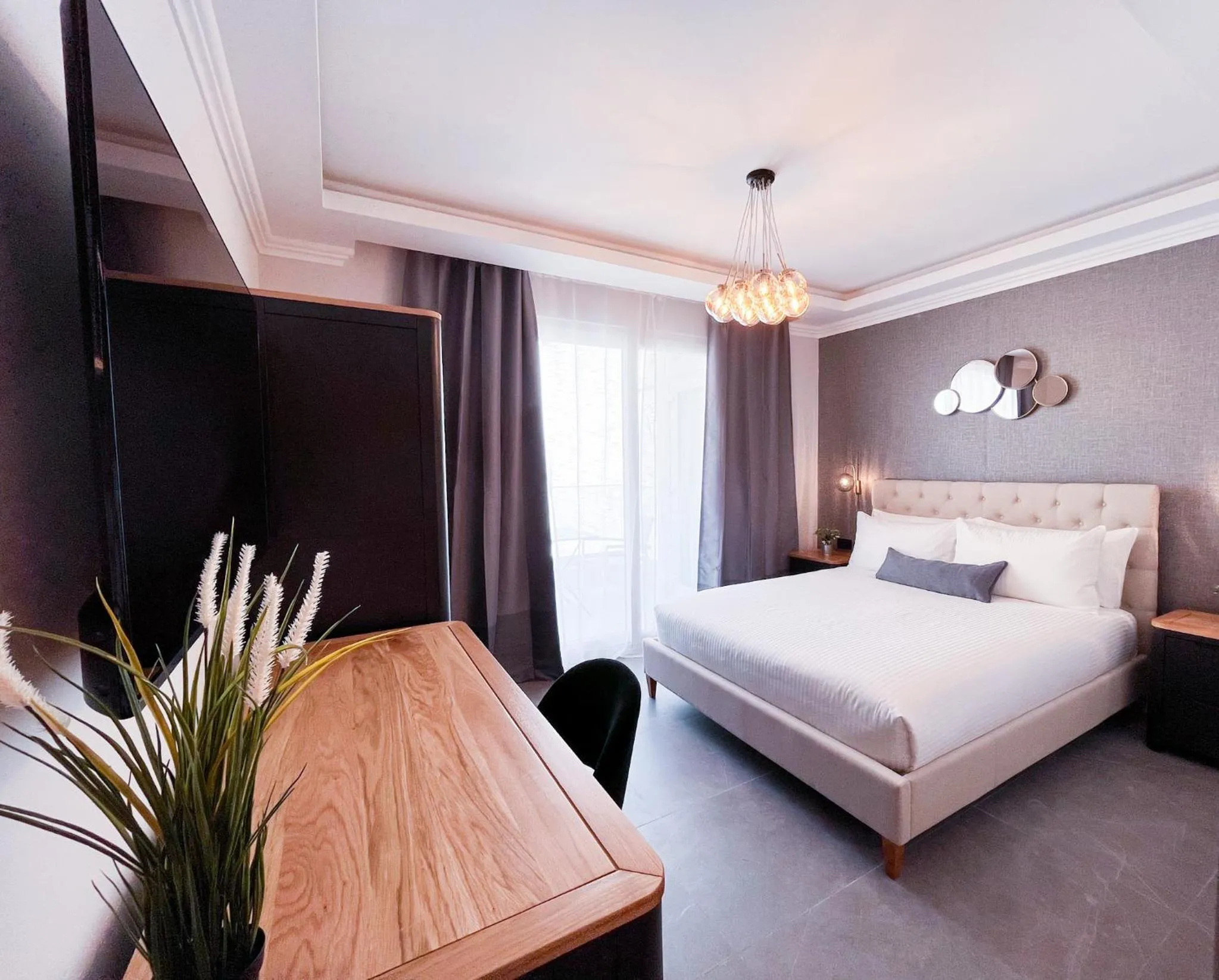 Bed in Sliema Studios