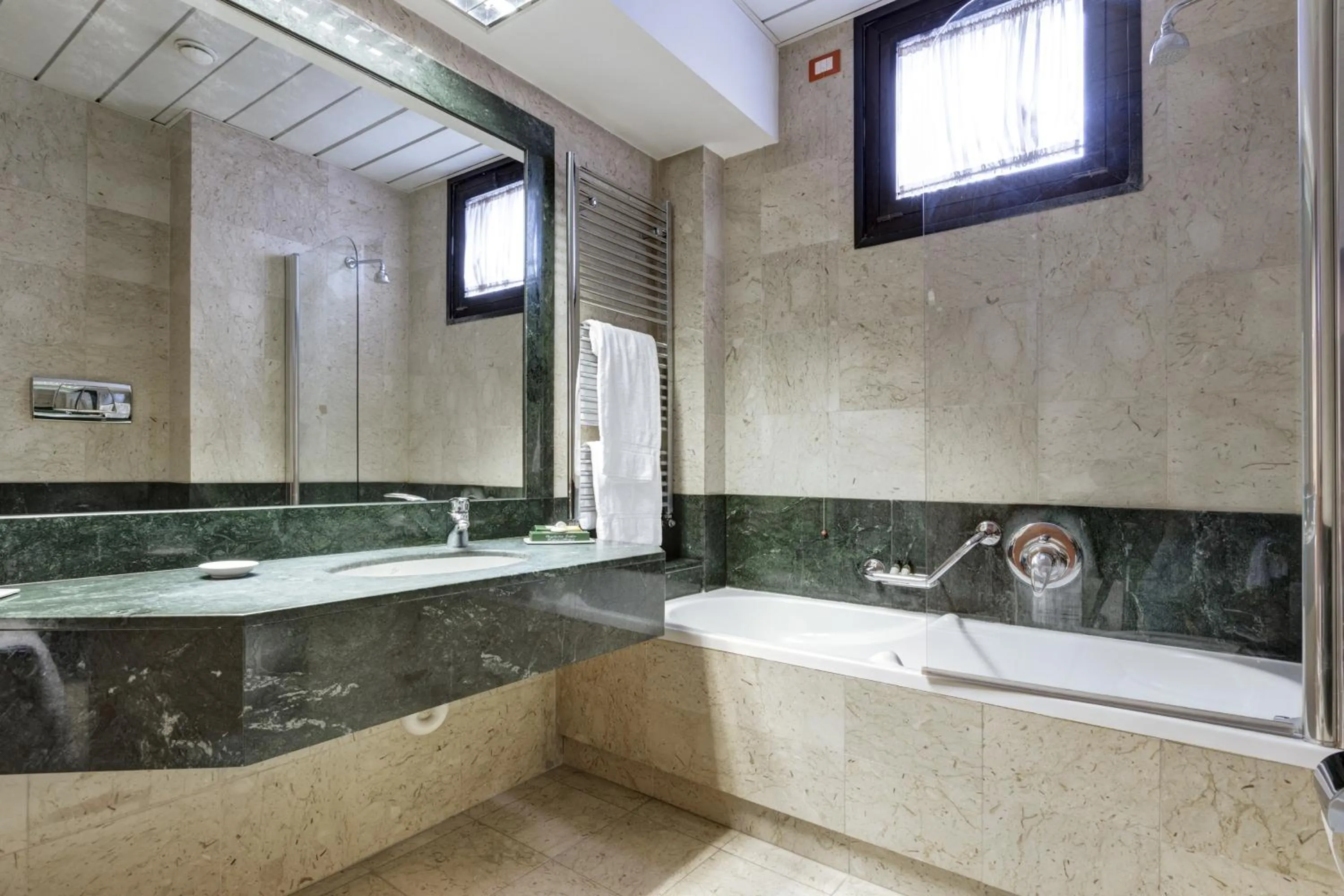 Bathroom in Borgo Palace Hotel