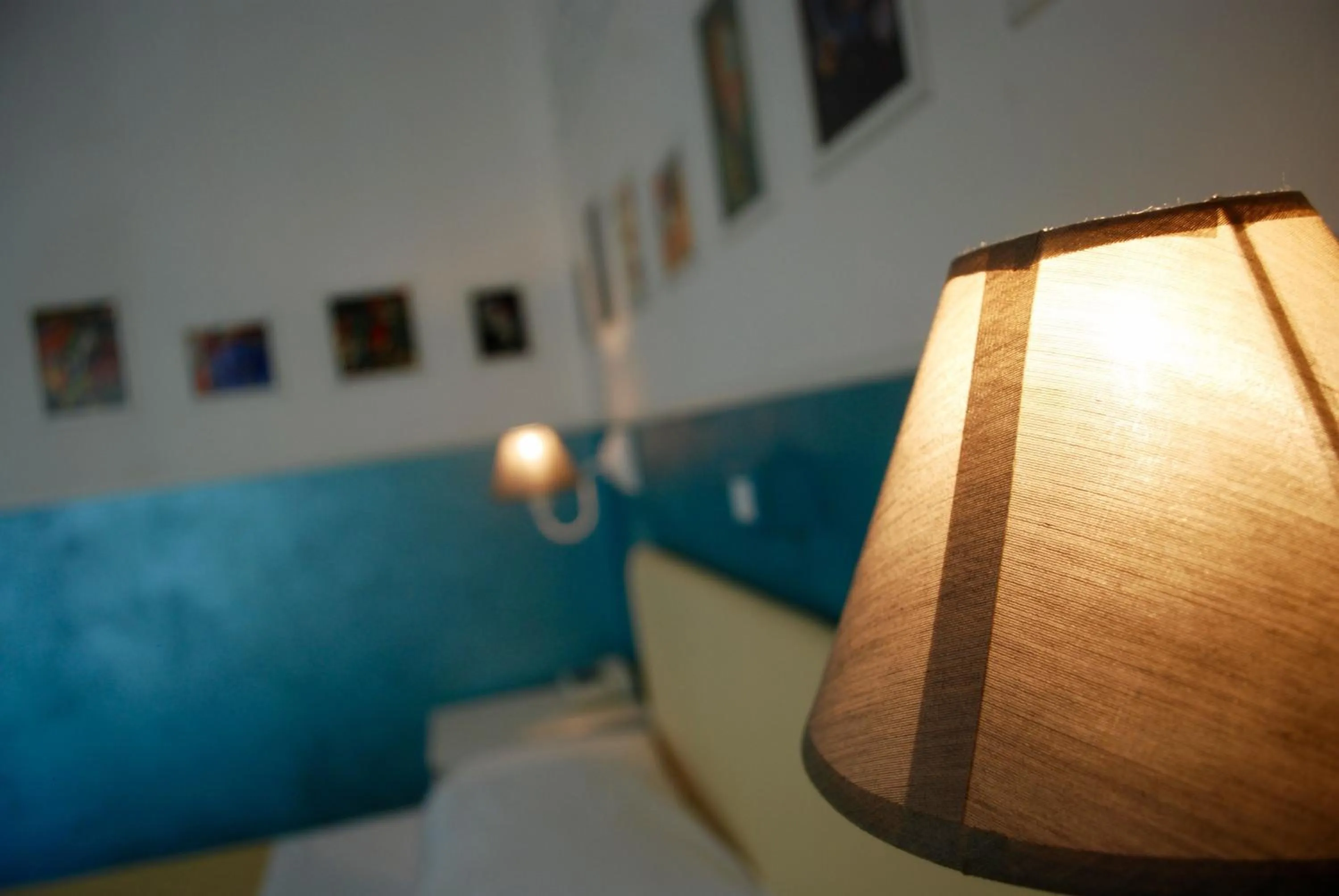 Decorative detail, Bed in Hotel Diana